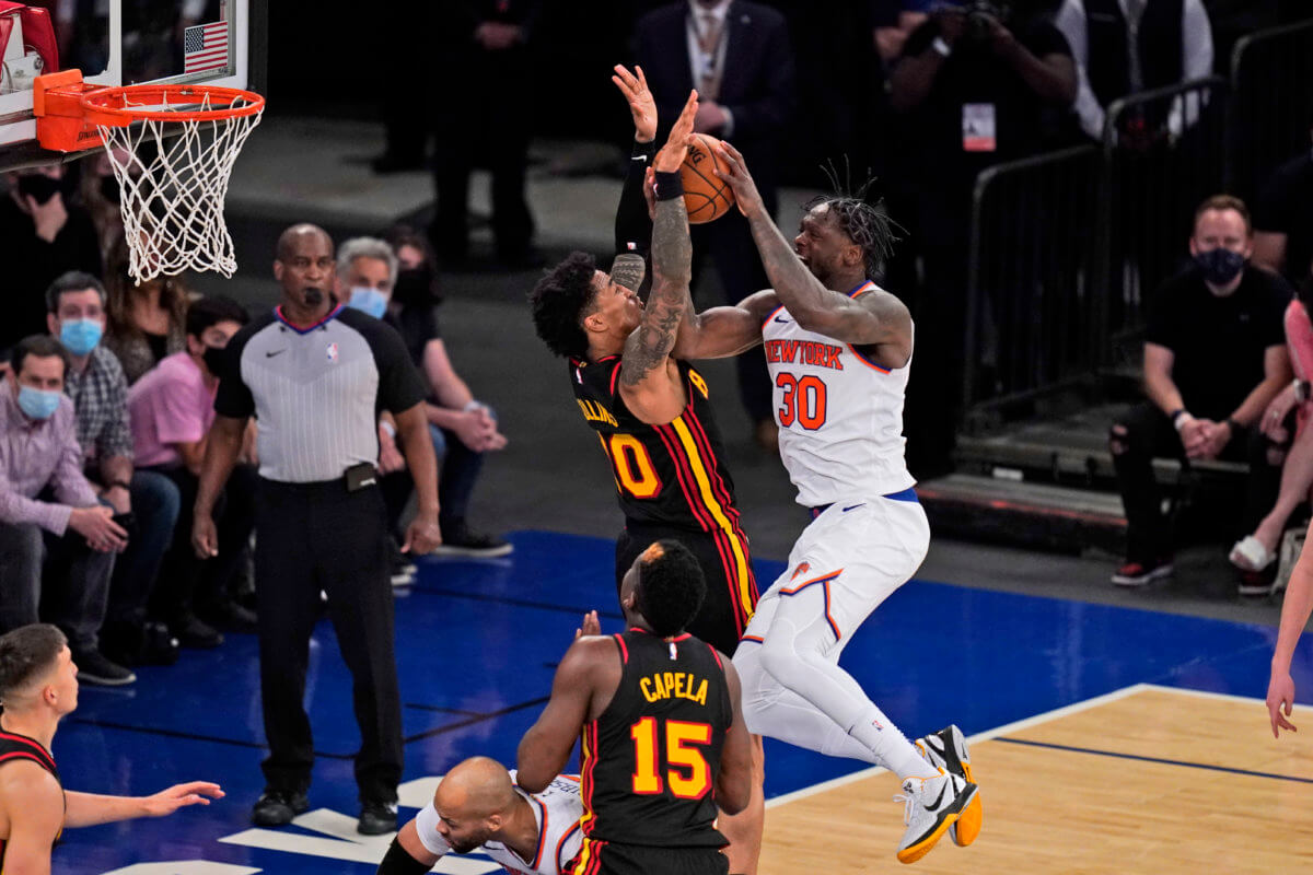 Julius Randle 2020 New York Knicks '1st Knicks Triple Double' Game