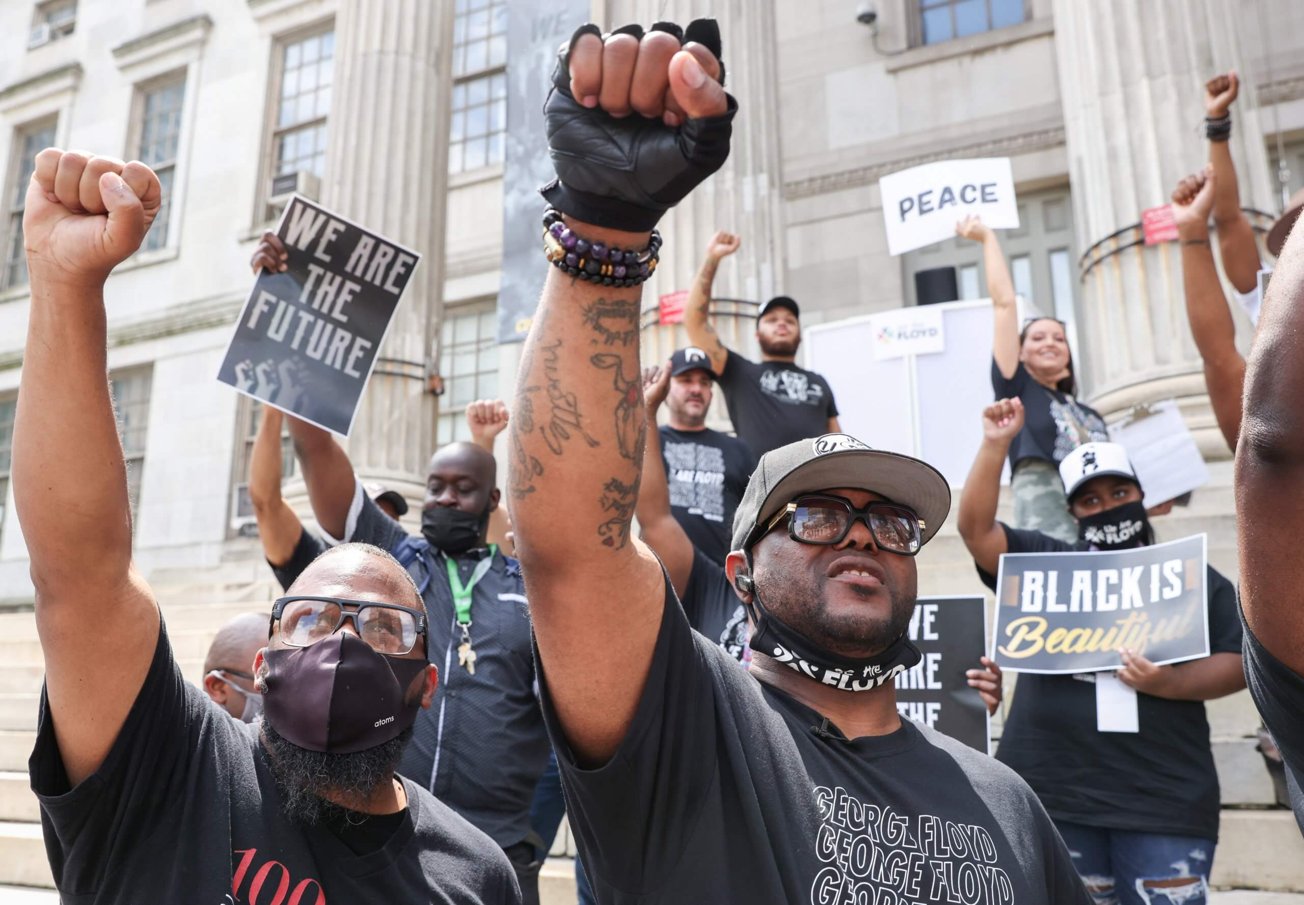 Protest And Reflection A Year After The Death Of George Floyd Amnewyork