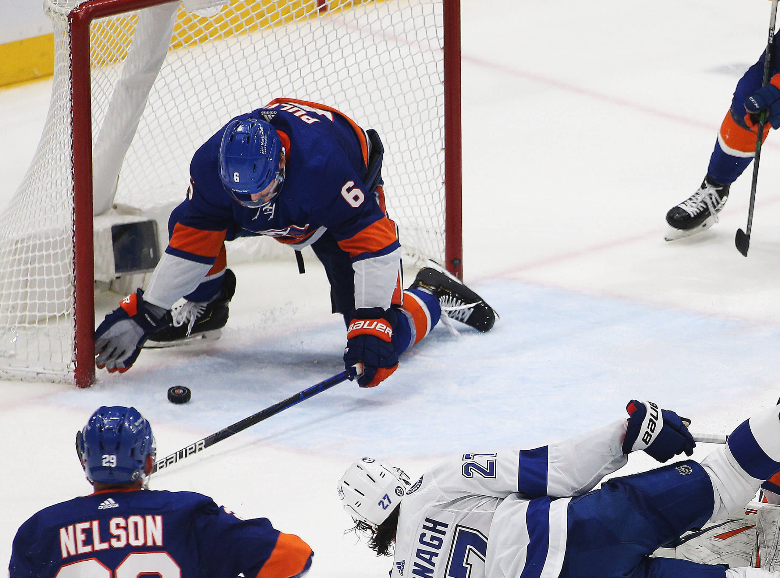 GOTTA SEE IT: Ryan Pulock Makes Desperation Save In Dying Seconds To  Preserve Islanders Win 