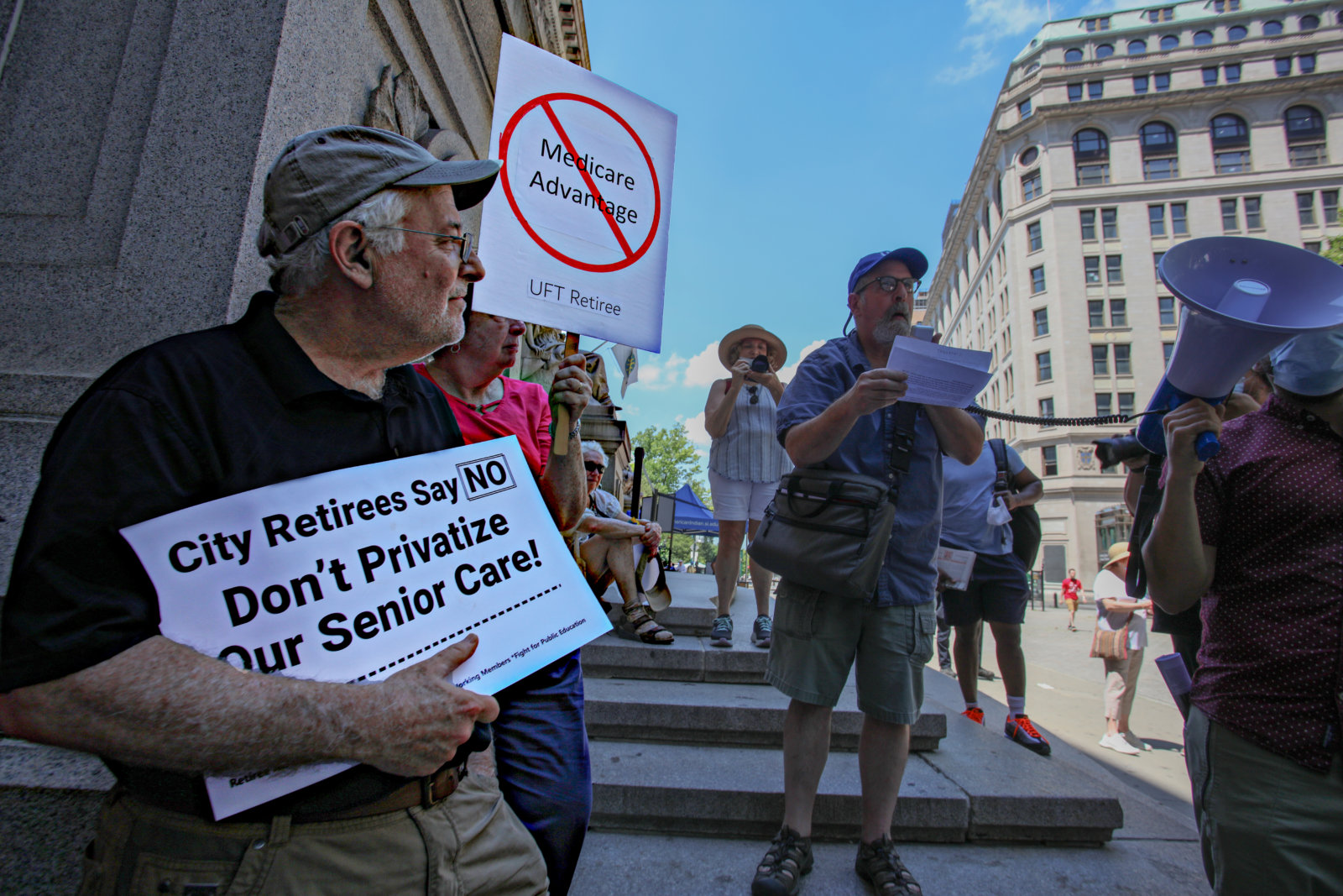 NYC municipal retirees say 'no' to privatized Medicare insurance