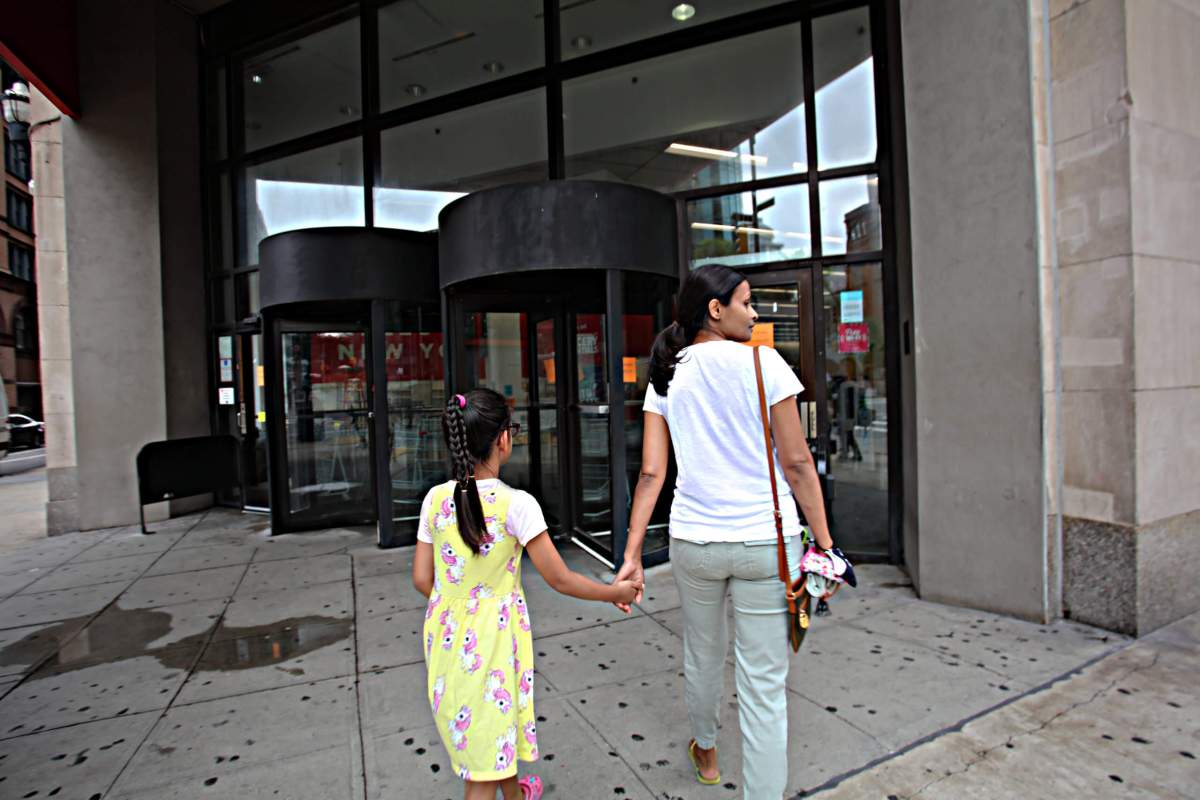 A mother attempted to purchase a toy for her daughter, but was surprised when she encountered locked doors