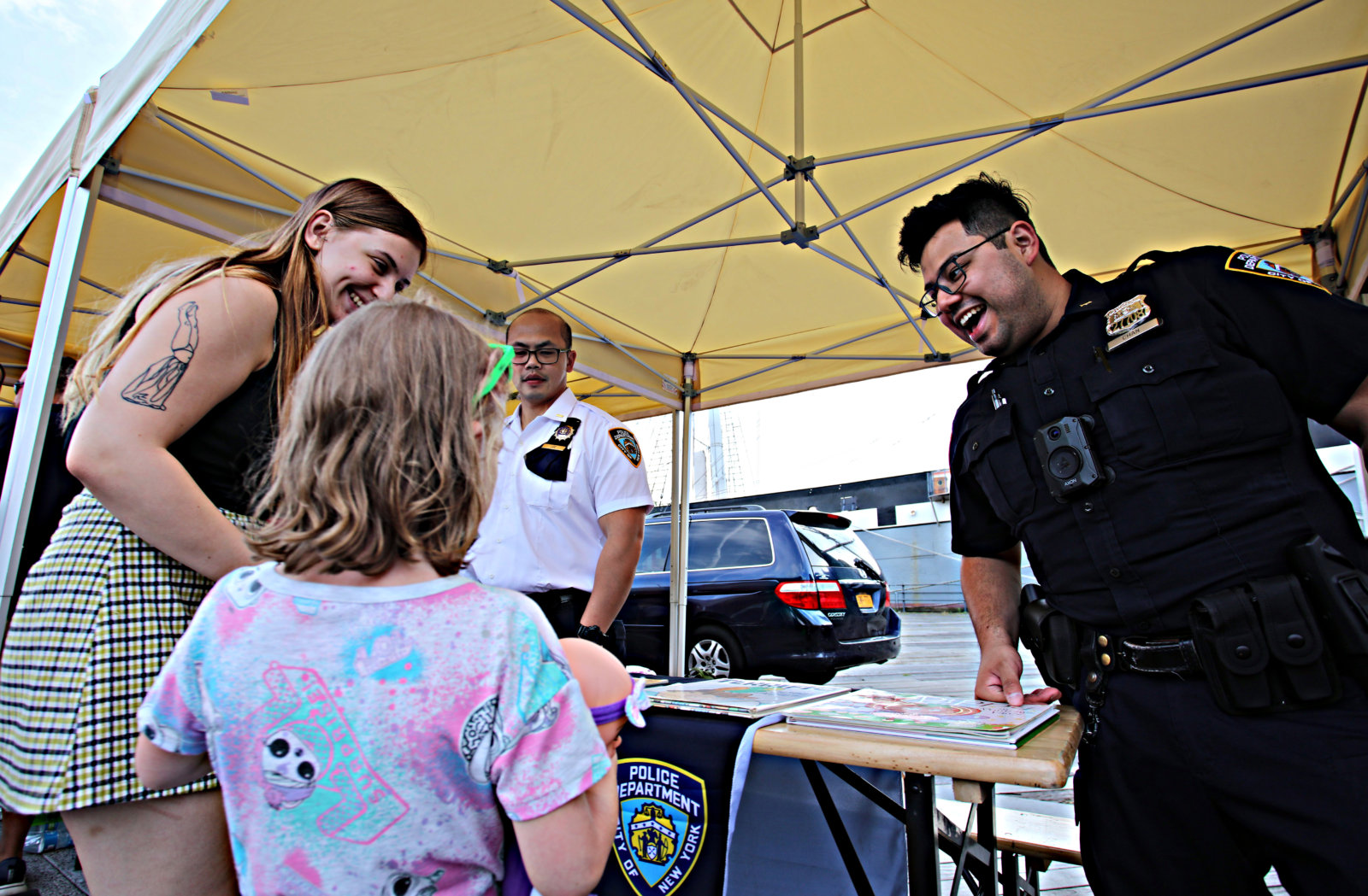 NYPD celebrates annual National Night Out Against Crime throughout city