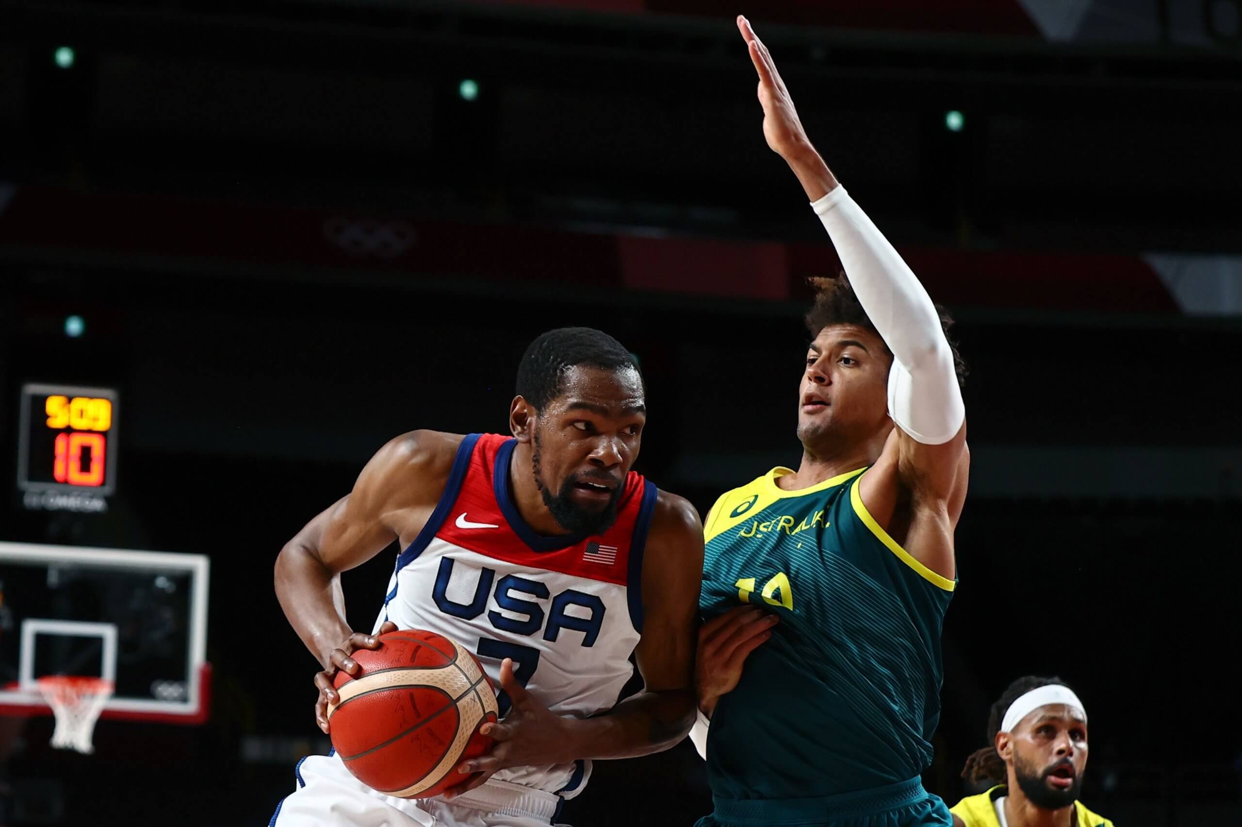 Kevin Durant and Carmelo Anthony lead US Olympic basketball team, USA  basketball team