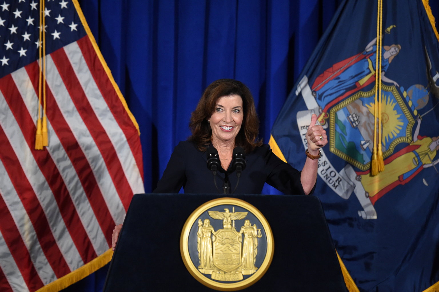 Lt. Governor Hochul Vows To Clean House, Move State Forward As Governor 