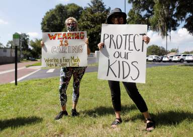 FILE PHOTO: Mask mandates in Pinellas County Schools