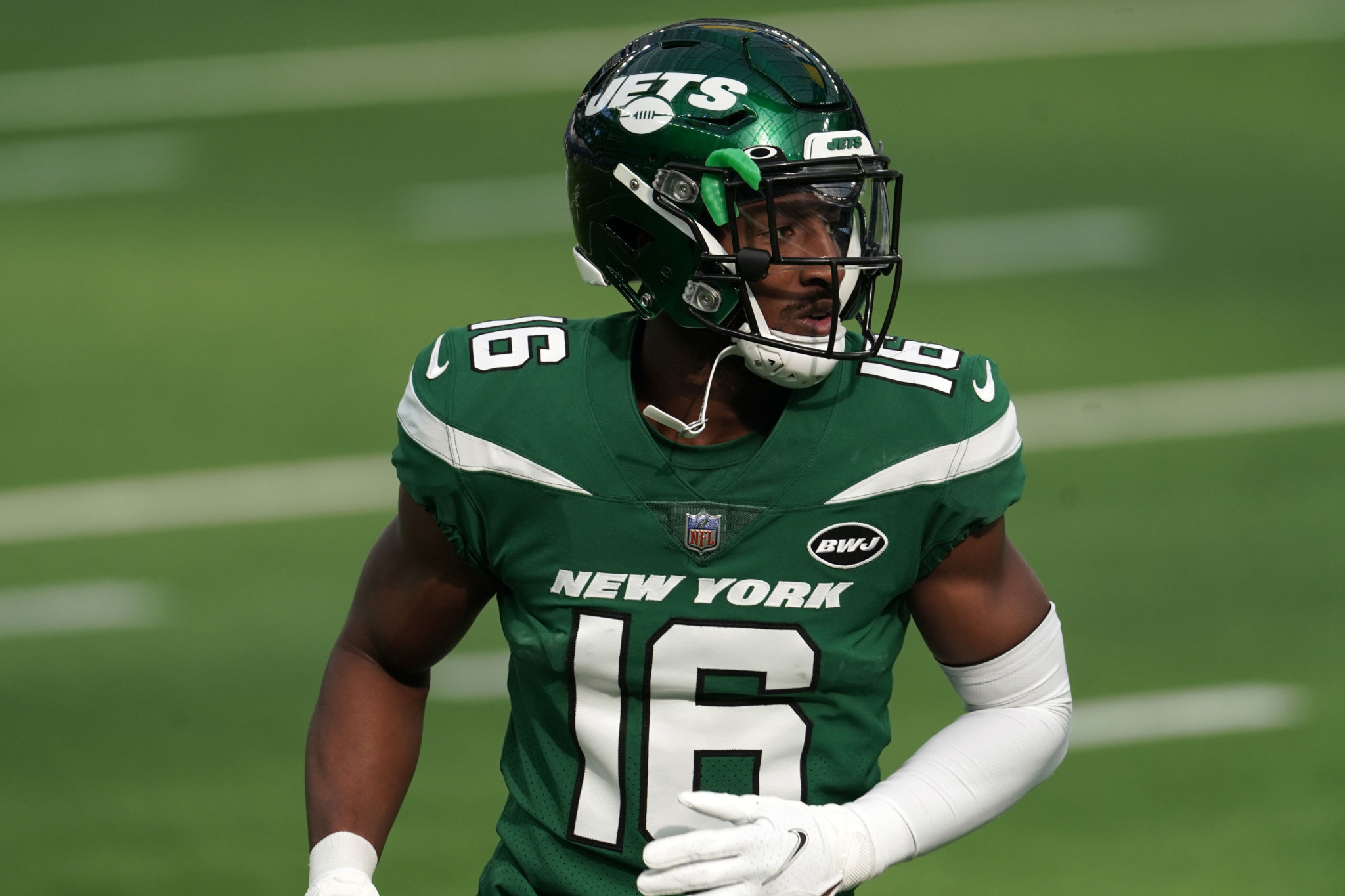 Jets receiver Jeff Smith in car accident on way to practice Wednesday