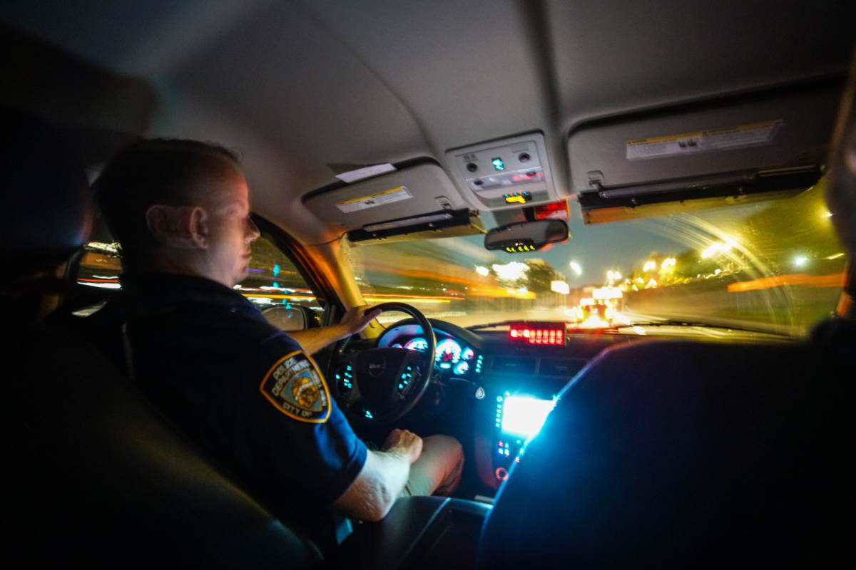 amNewYork Metro rides with NYPD to the scene