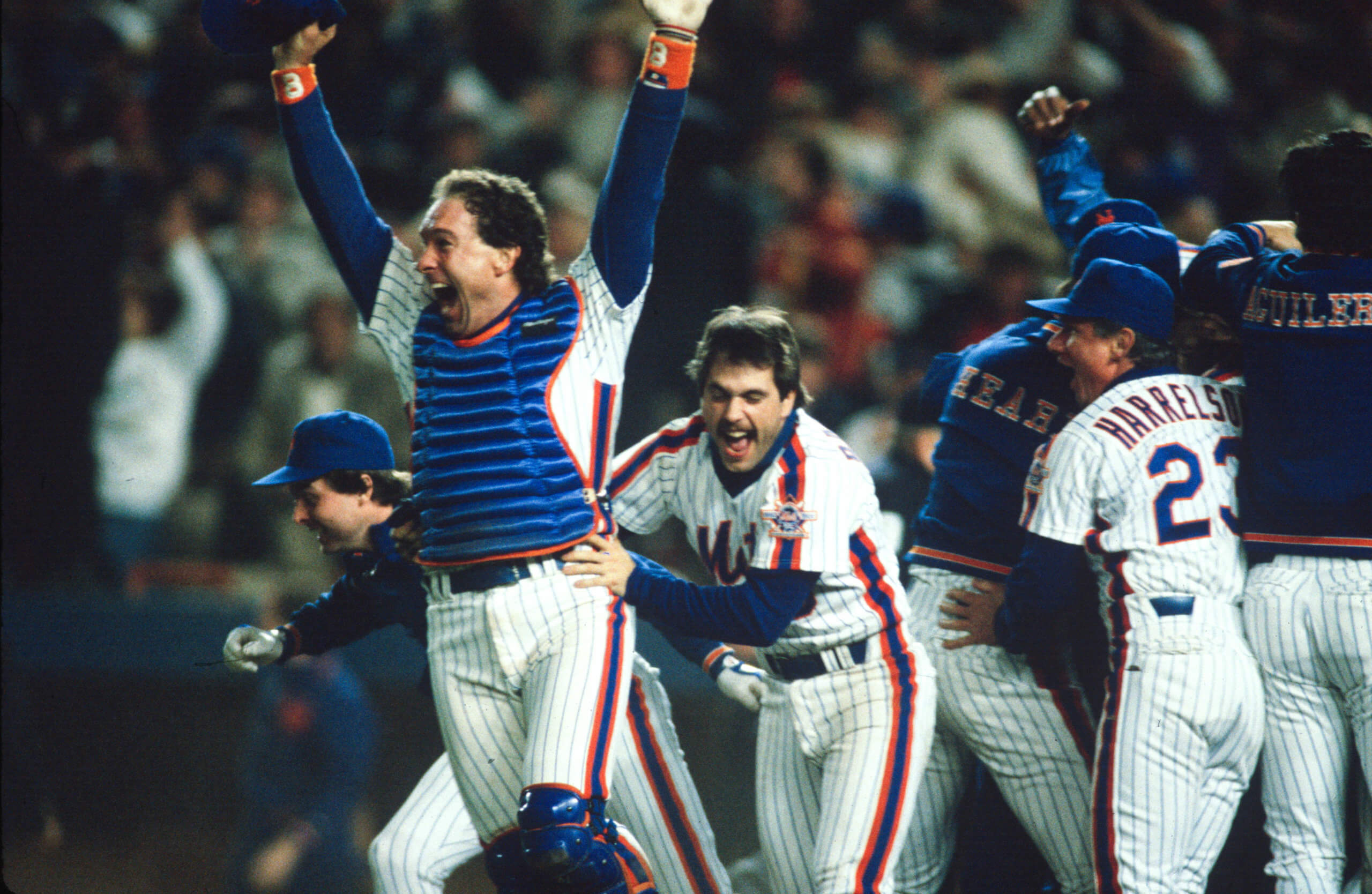 Gary Carter New York Mets 1986 World Series Champions Bobblehead FOCO