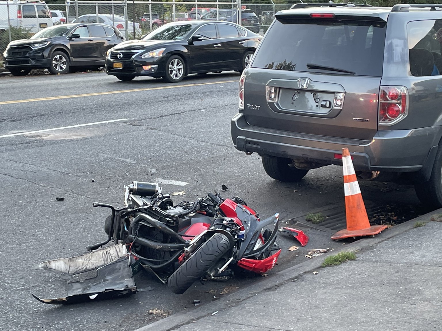 Speeding driver kills motorcyclist in Brooklyn crash amNewYork