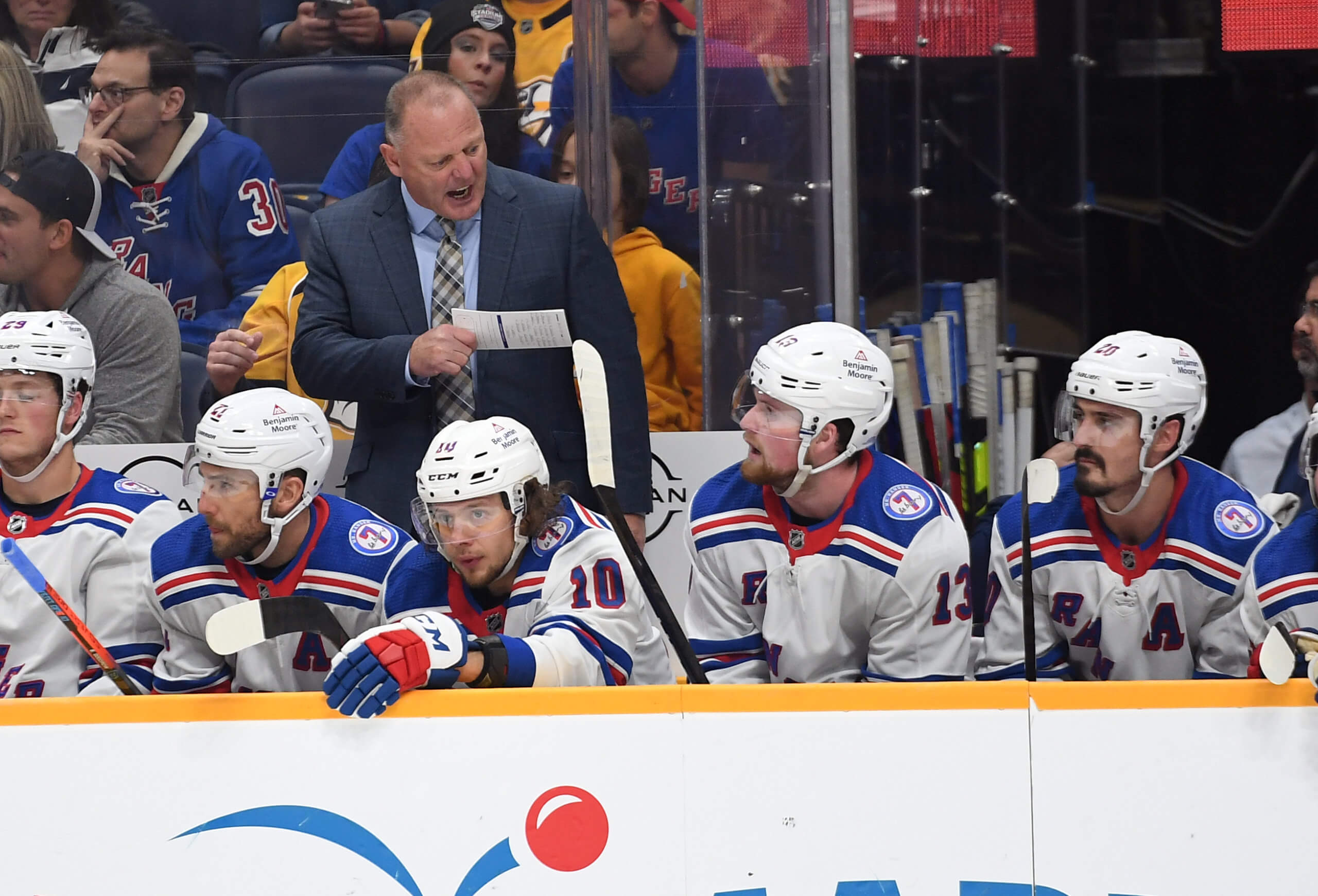 Rangers leaving a lot to be desired from Gerard Gallant