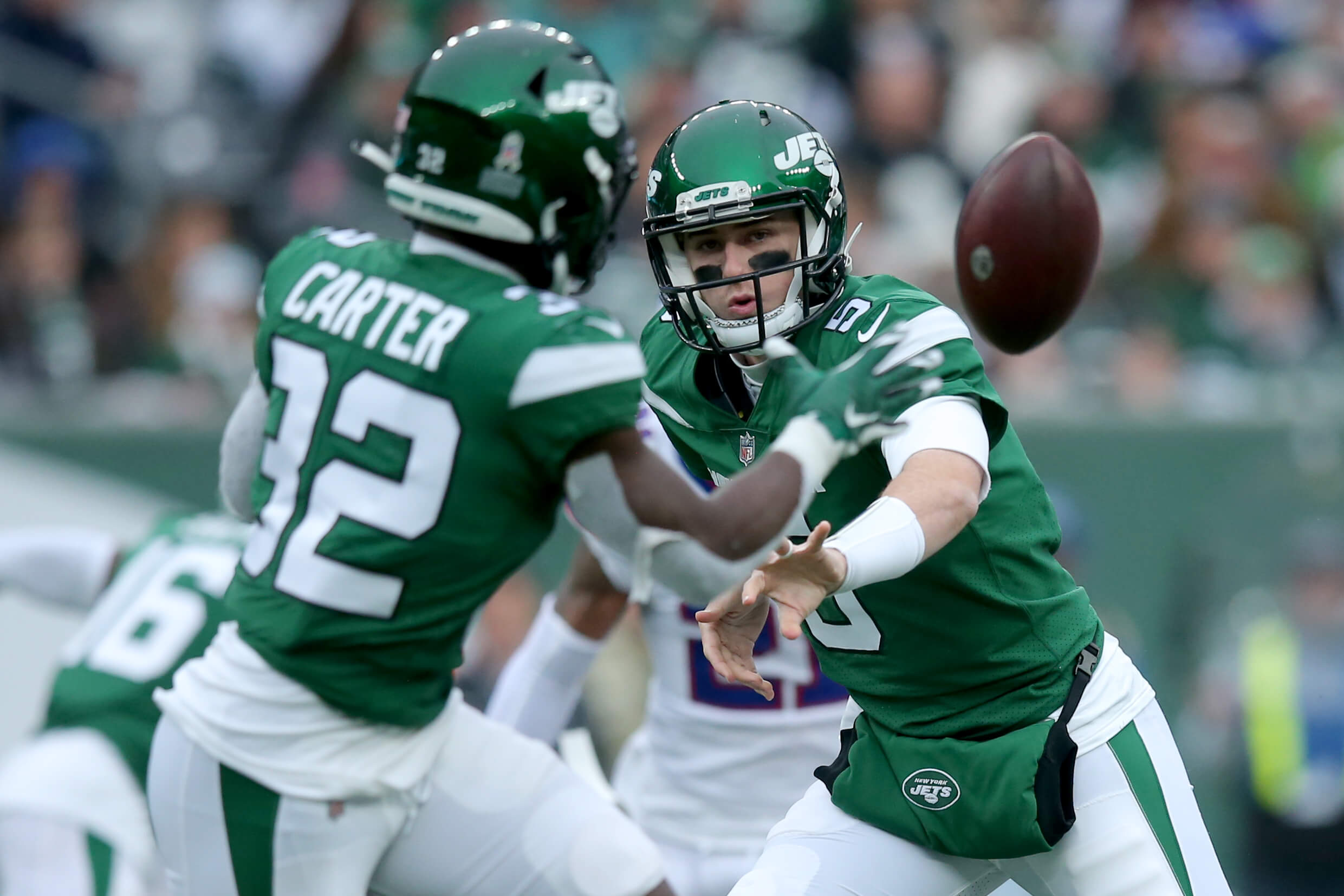 Jets lose Zach Wilson in ugly blowout loss to Patriots