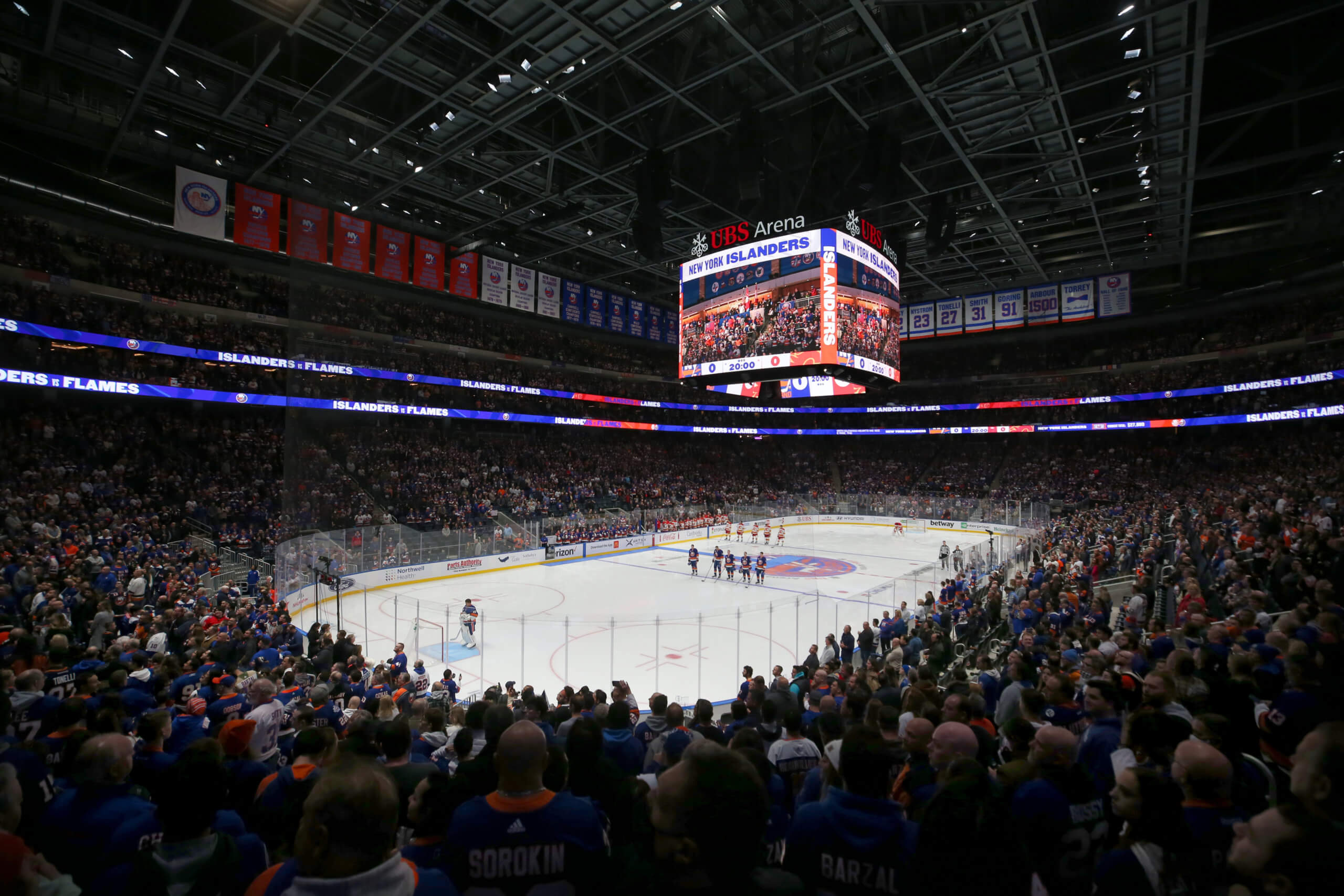 Islanders Get Their First Win At UBS Arena 4-2 Over Devils