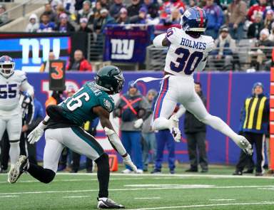 Darnay Holmes Giants roster cuts