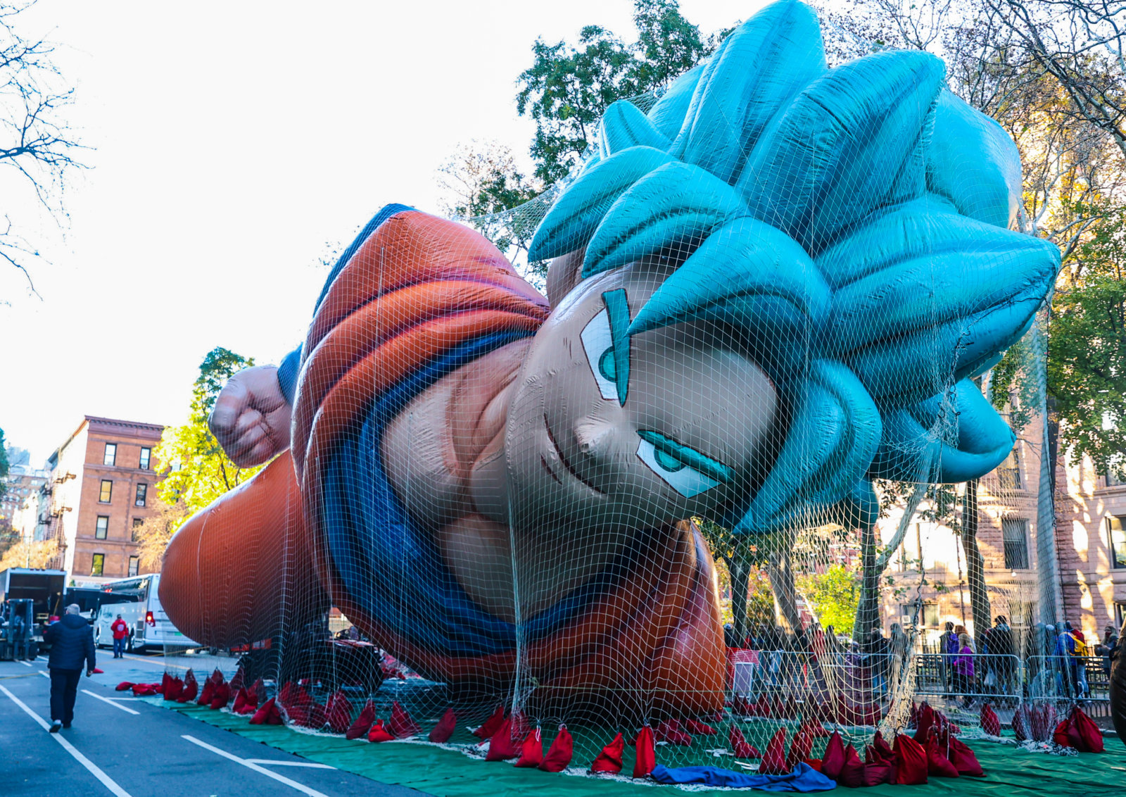 SEE IT: Macy’s Thanksgiving Day Parade balloons inflated with fanfare ...