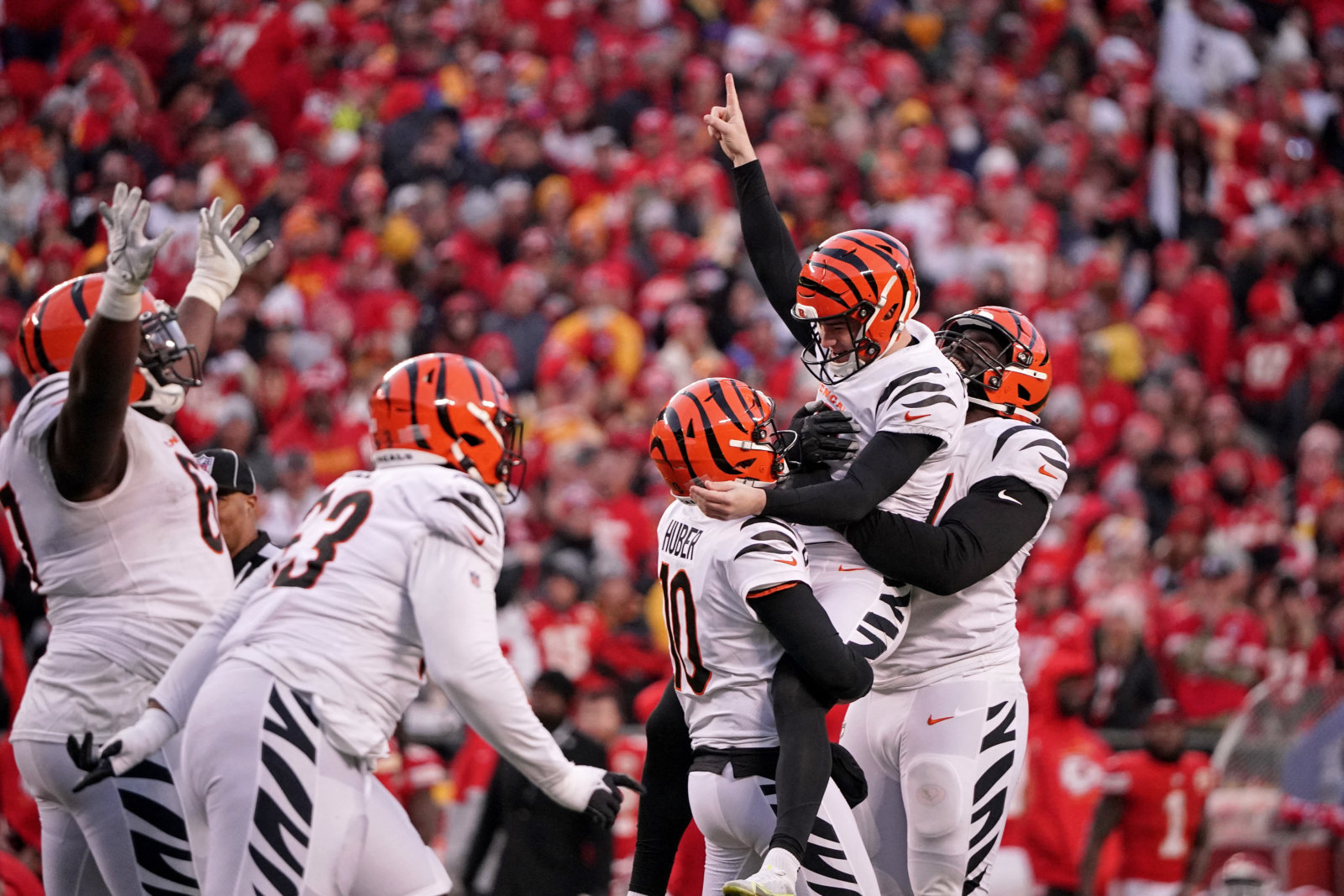 Bengals are Super Bowl bound; upset Chiefs in OT after historic