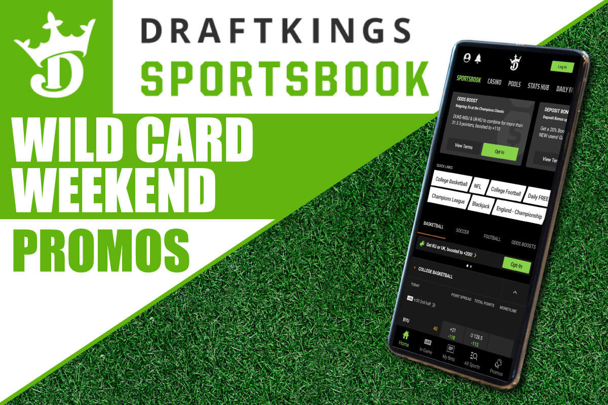 DraftKings NY tackles all NFL Wild Card Sunday with bet $5, win $280