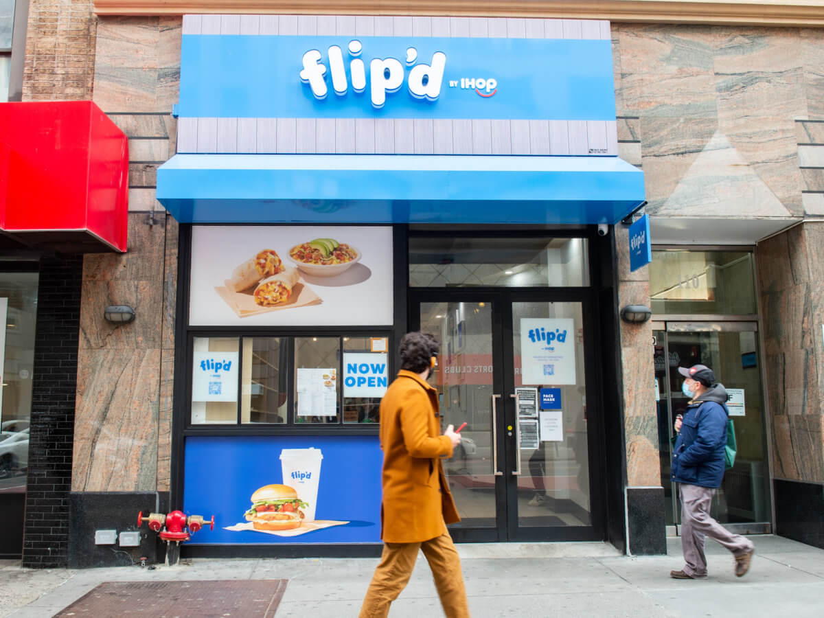 Flip'd by IHOP, 110 E 23rd St, New York, NYC storefront photo of a