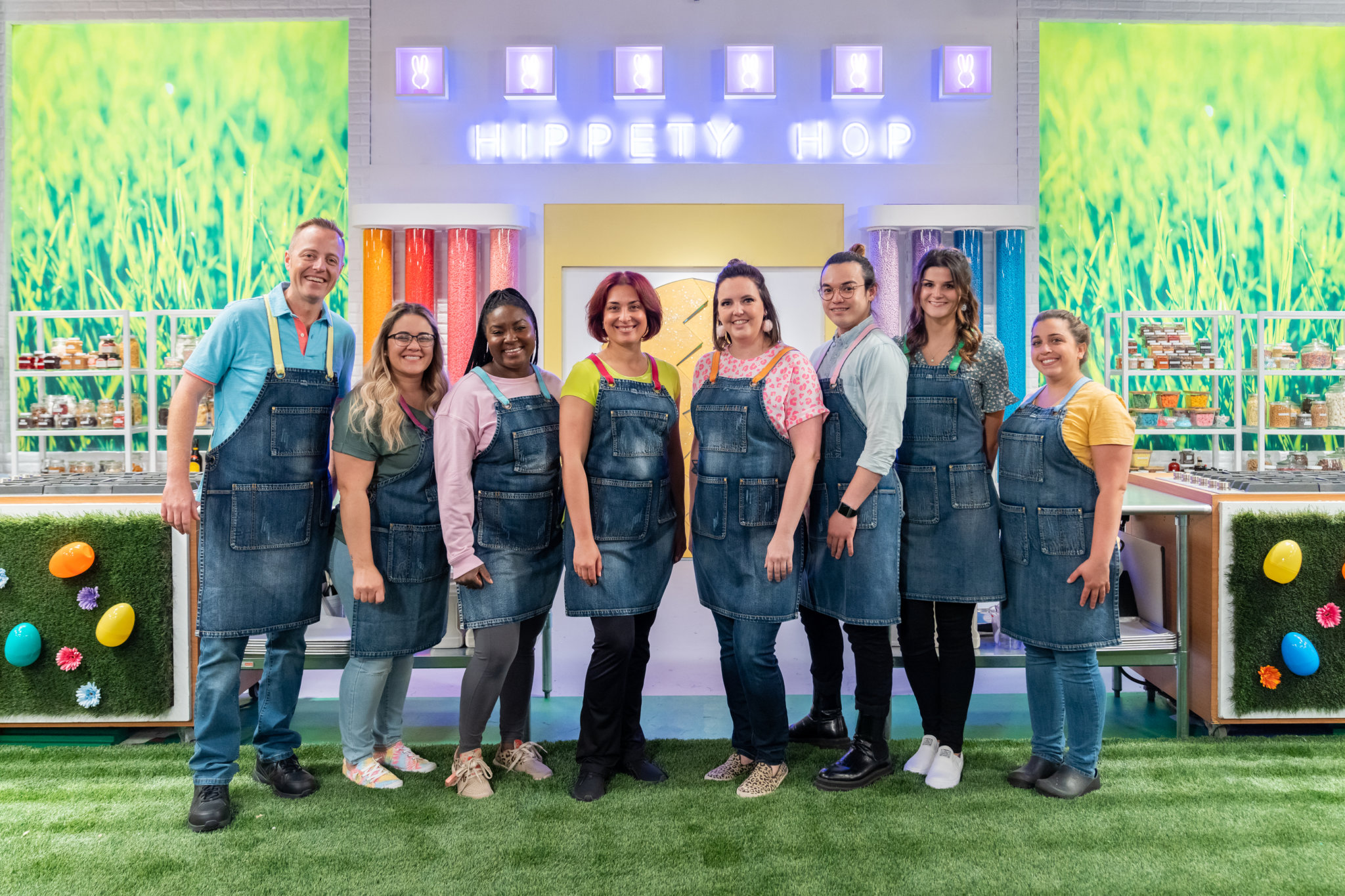 New York contestants compete to create elevated springtime treats in