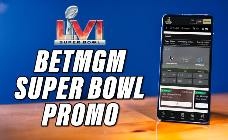 betmgm super bowl promo