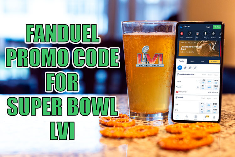 FanDuel promo code is giving 56-1 odds on Super Bowl winner