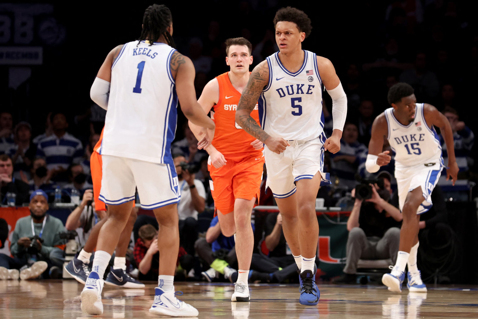 Duke outlasts Syracuse in ACC Quarterfinals battle between legendary