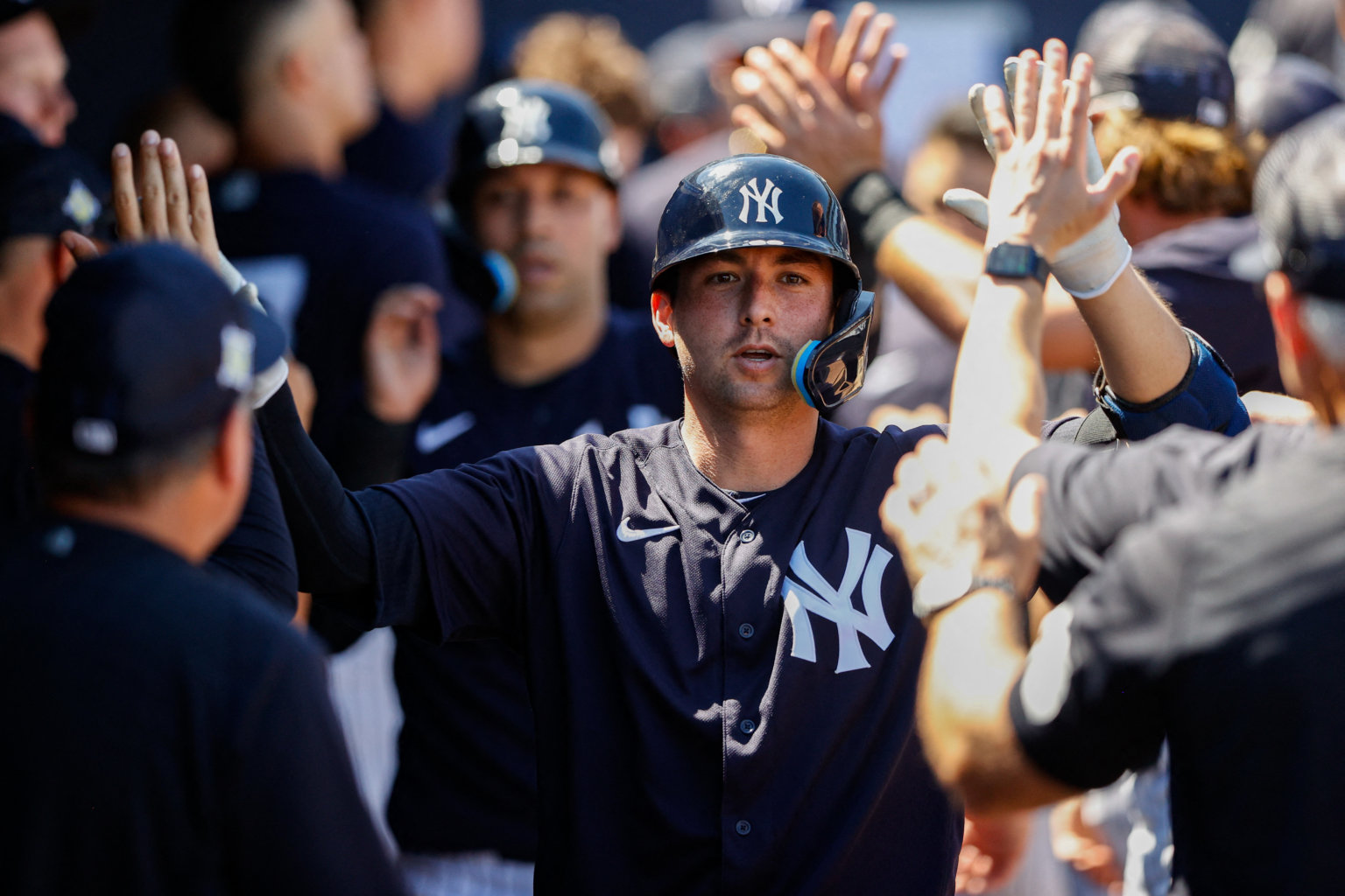 Yankees score 14 runs in preseason win over Phillies amNewYork