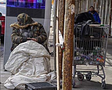 NYC's homeless residents