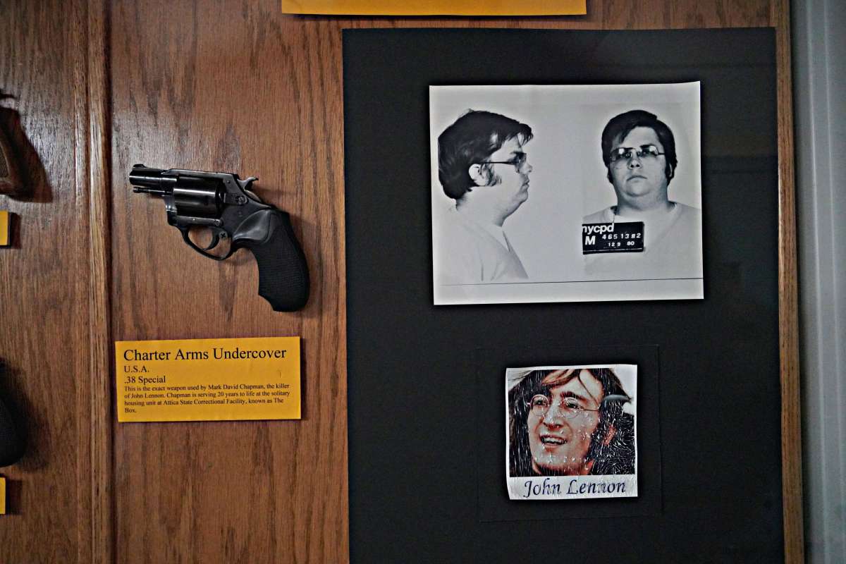 The firearm used to murder John Lenon