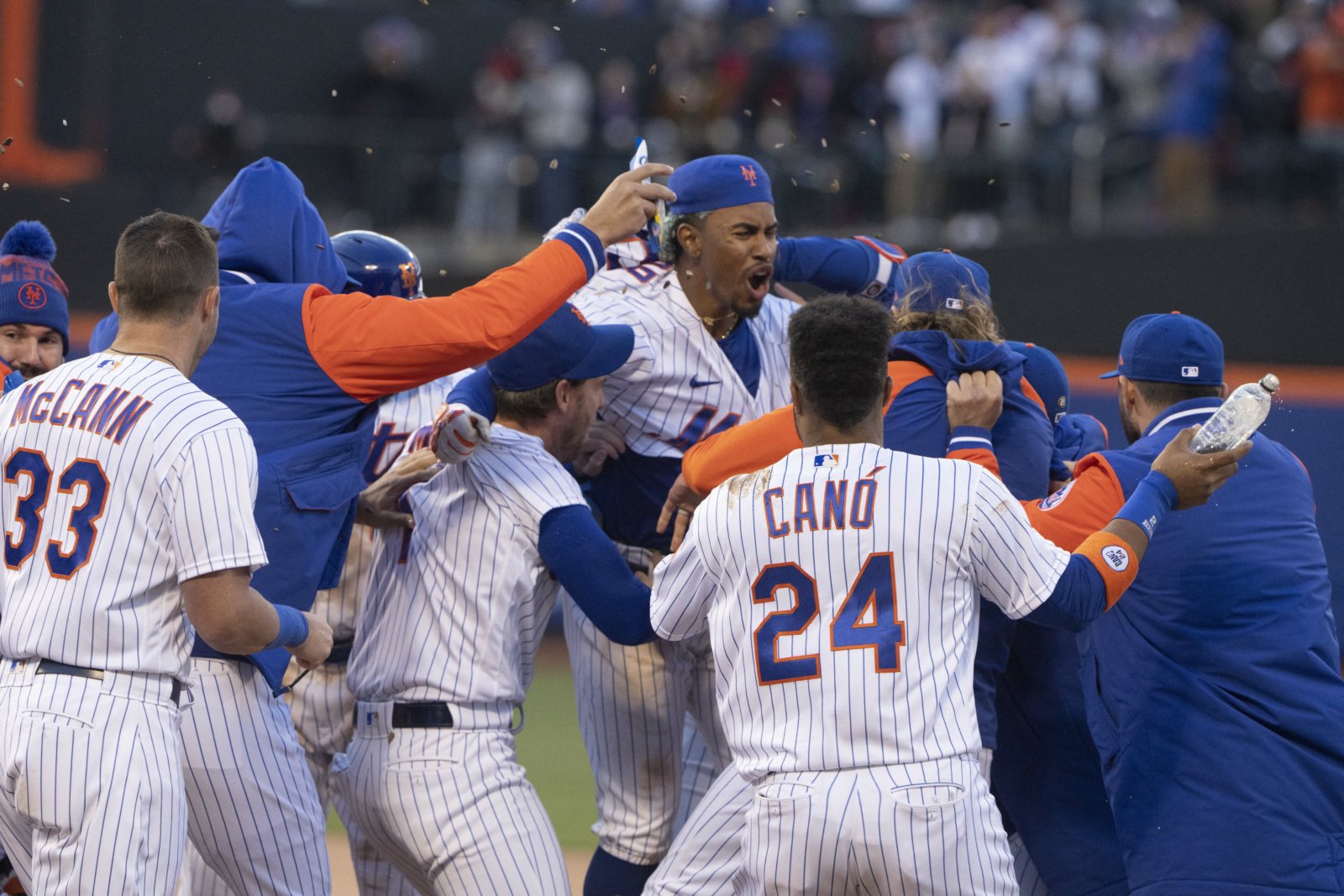 Francisco Lindor walkoff propels Mets over Giants in extra innings