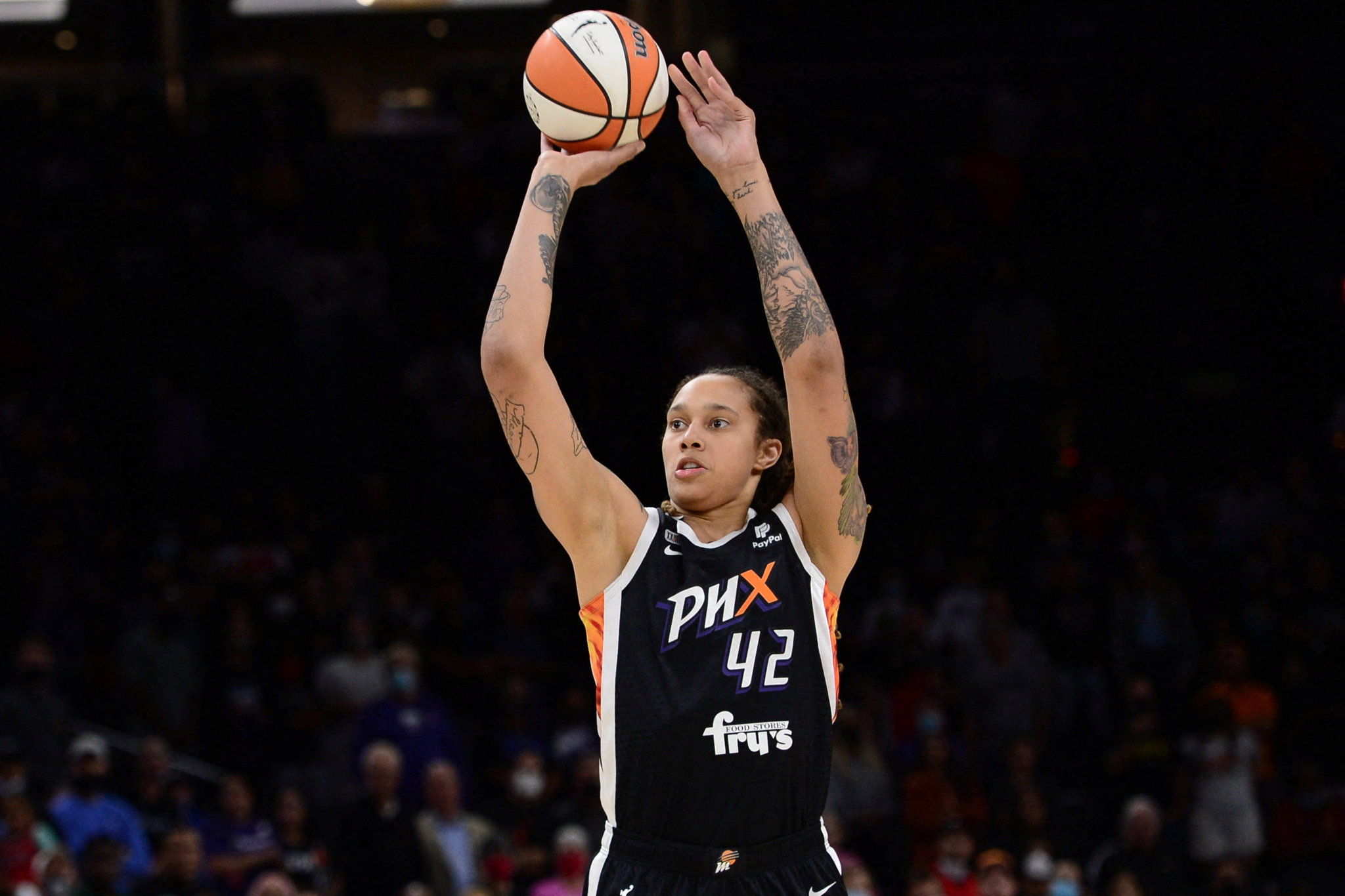 Brittney Griner Update Liberty showing support for star