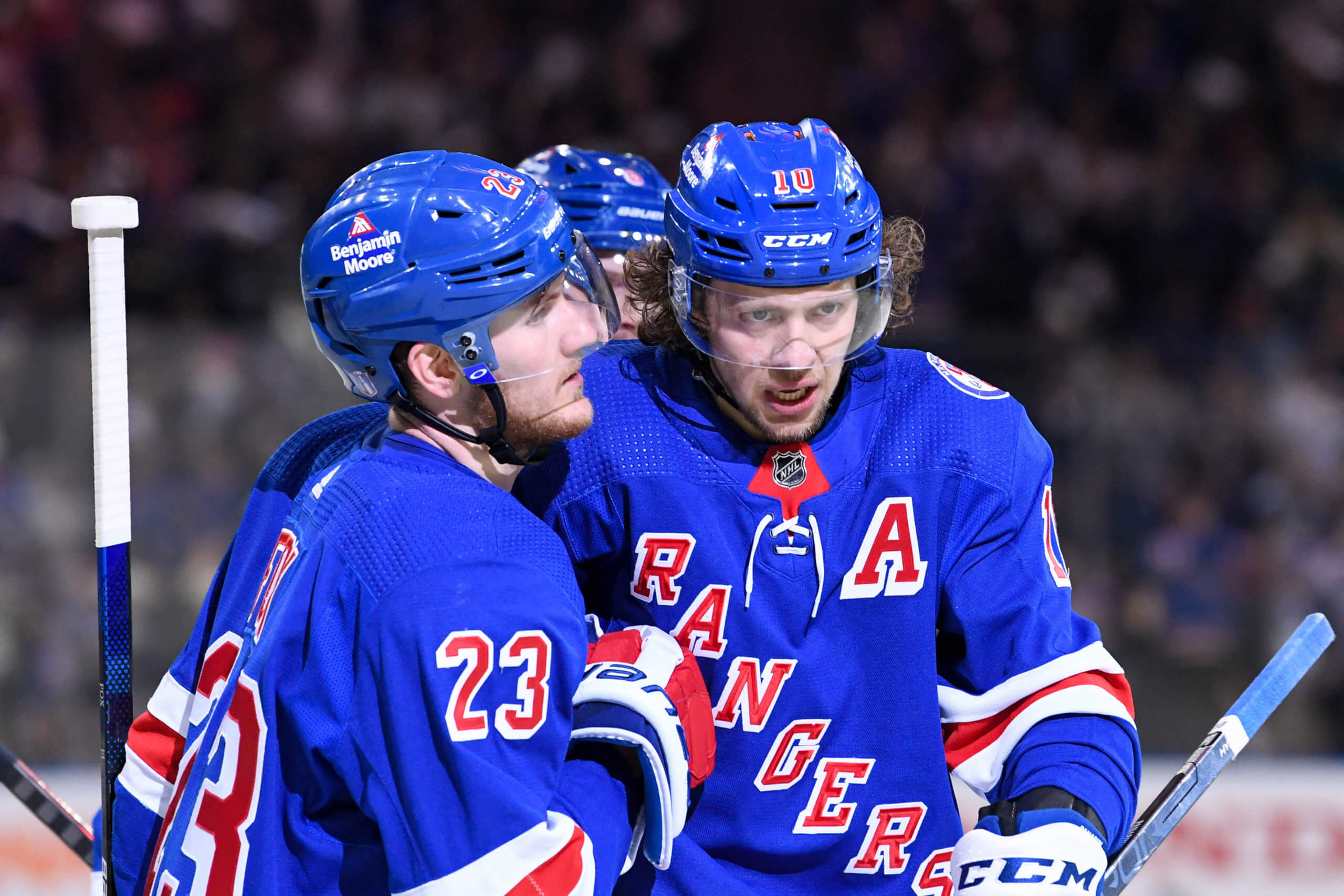 Artemi Panarin joins forces with Mika Zibanejad on Rangers' top line