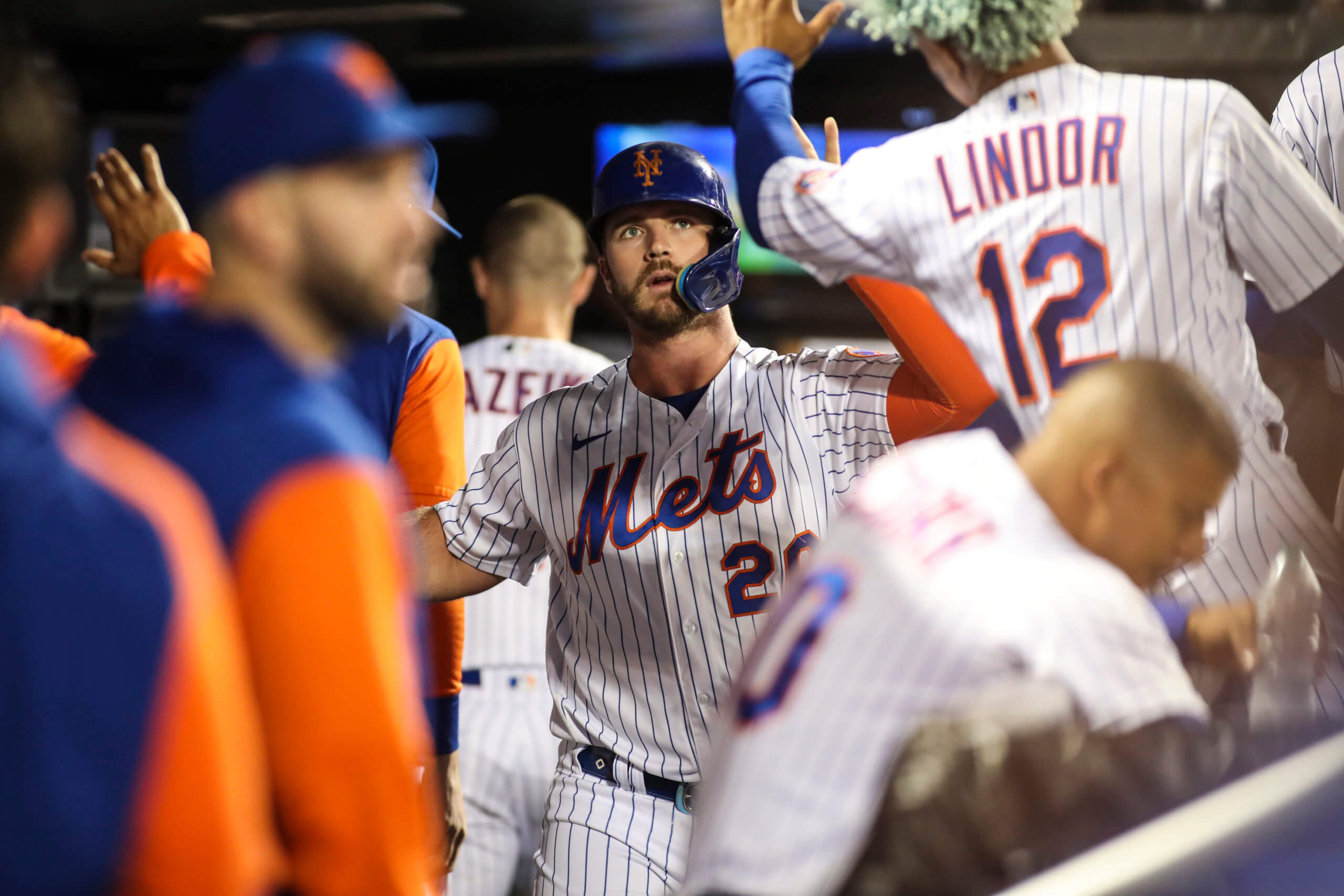 Pete Alonso Gives Mets Walk-Off Win After Max Scherzer Injury News - The  New York Times