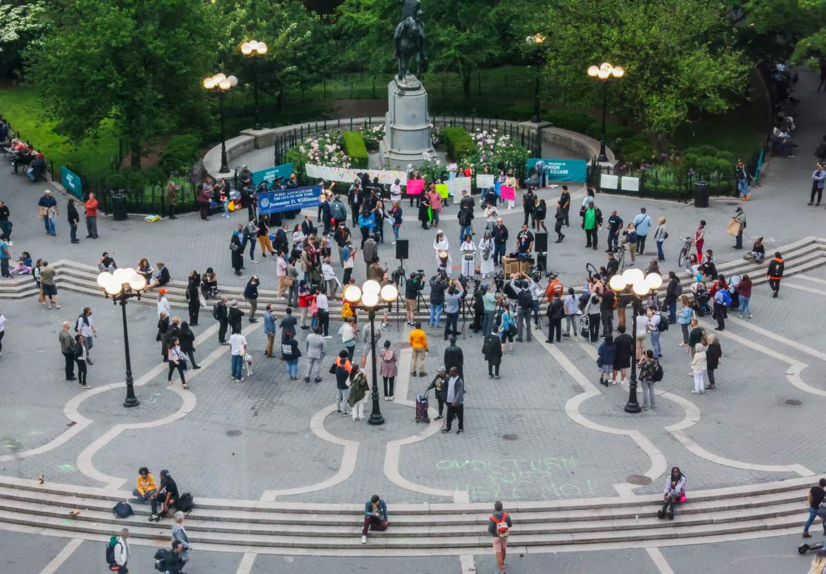 Man without a home discovered deceased in Union Square Park