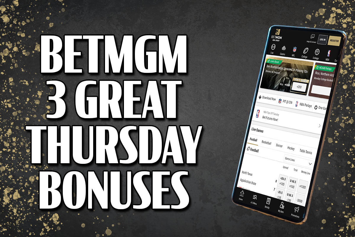 BetMGM Promo Code Offers 3 Great Thursday Bonuses | AmNewYork