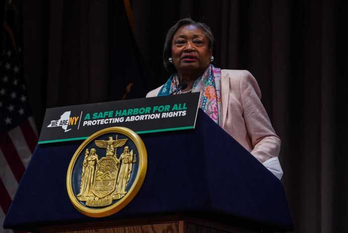 New York State Senate Majority Leader Andrea Stewart-Cousins