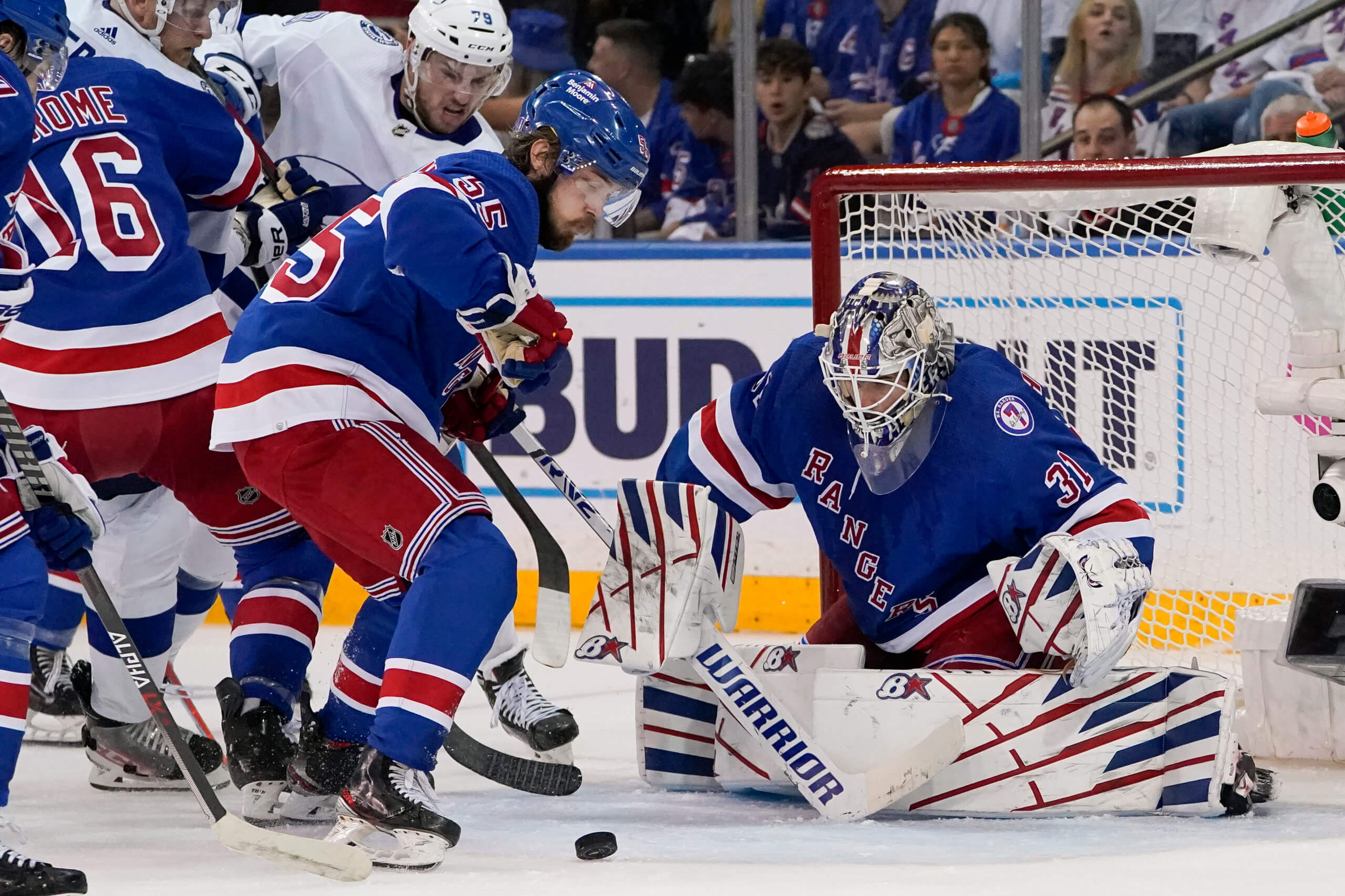 Two best goalies in the league' face off in Rangers vs. Lightning