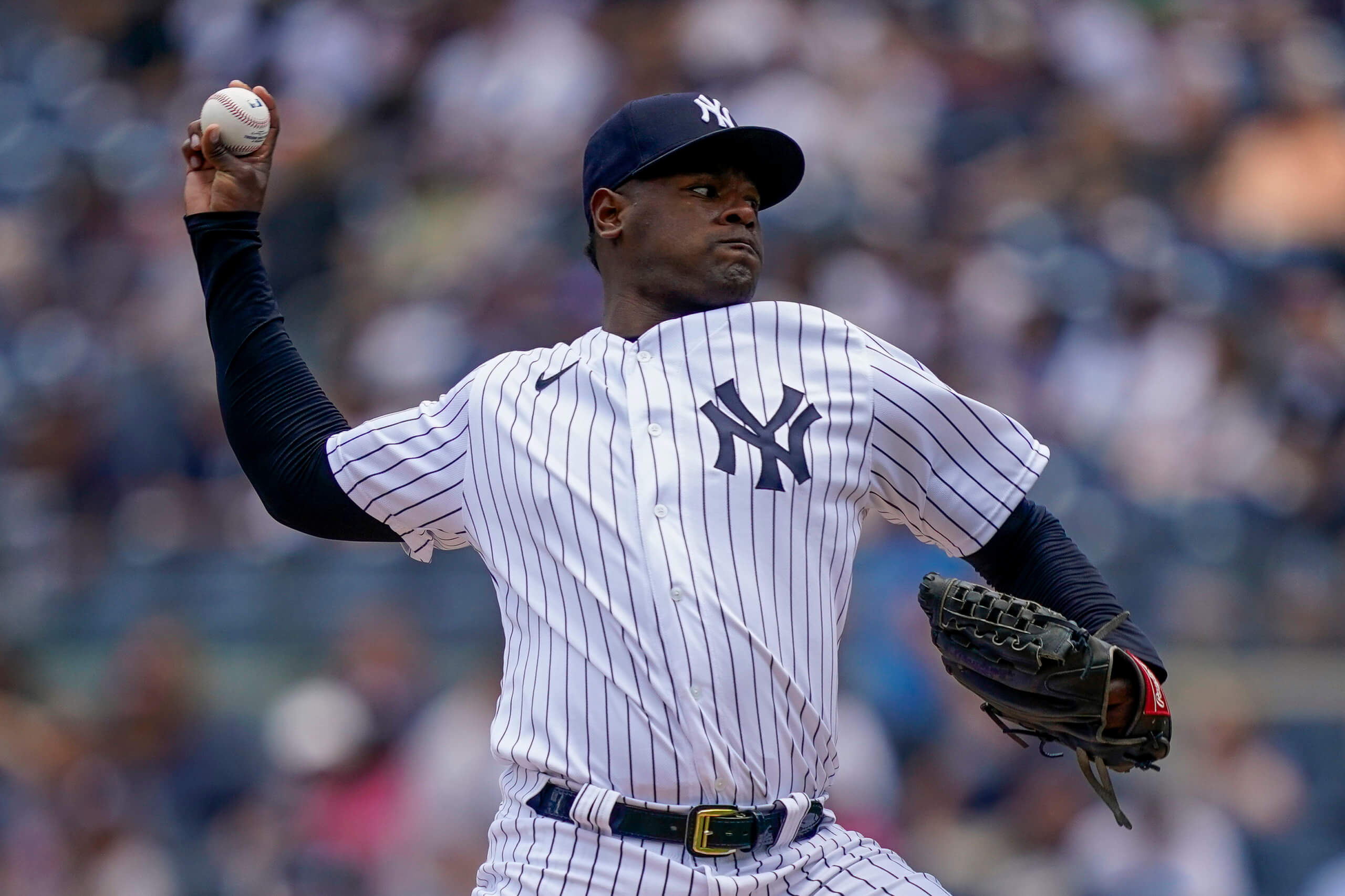 Luis Severino has fun with a Q&A 