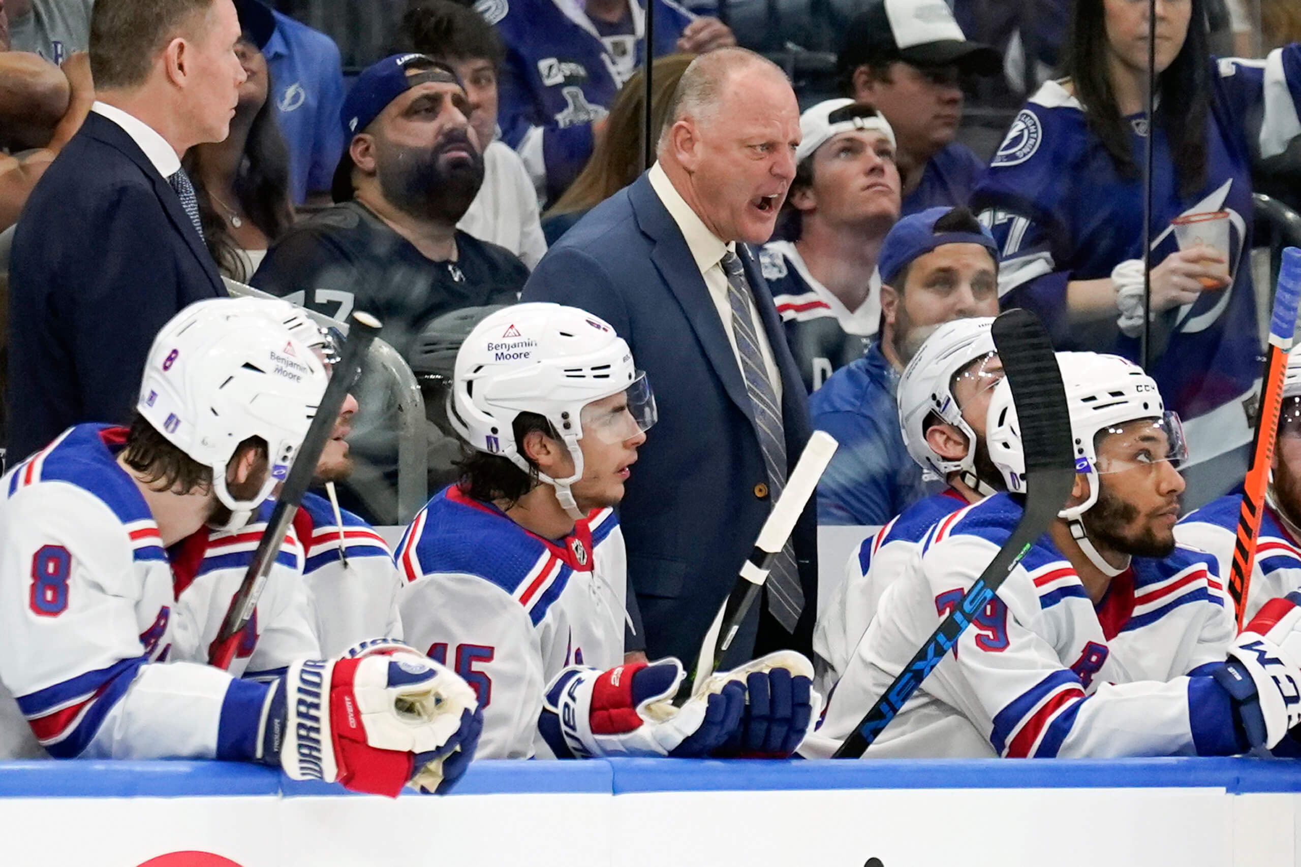 Chris Drury “likes the makeup” of playoff-ready Rangers after