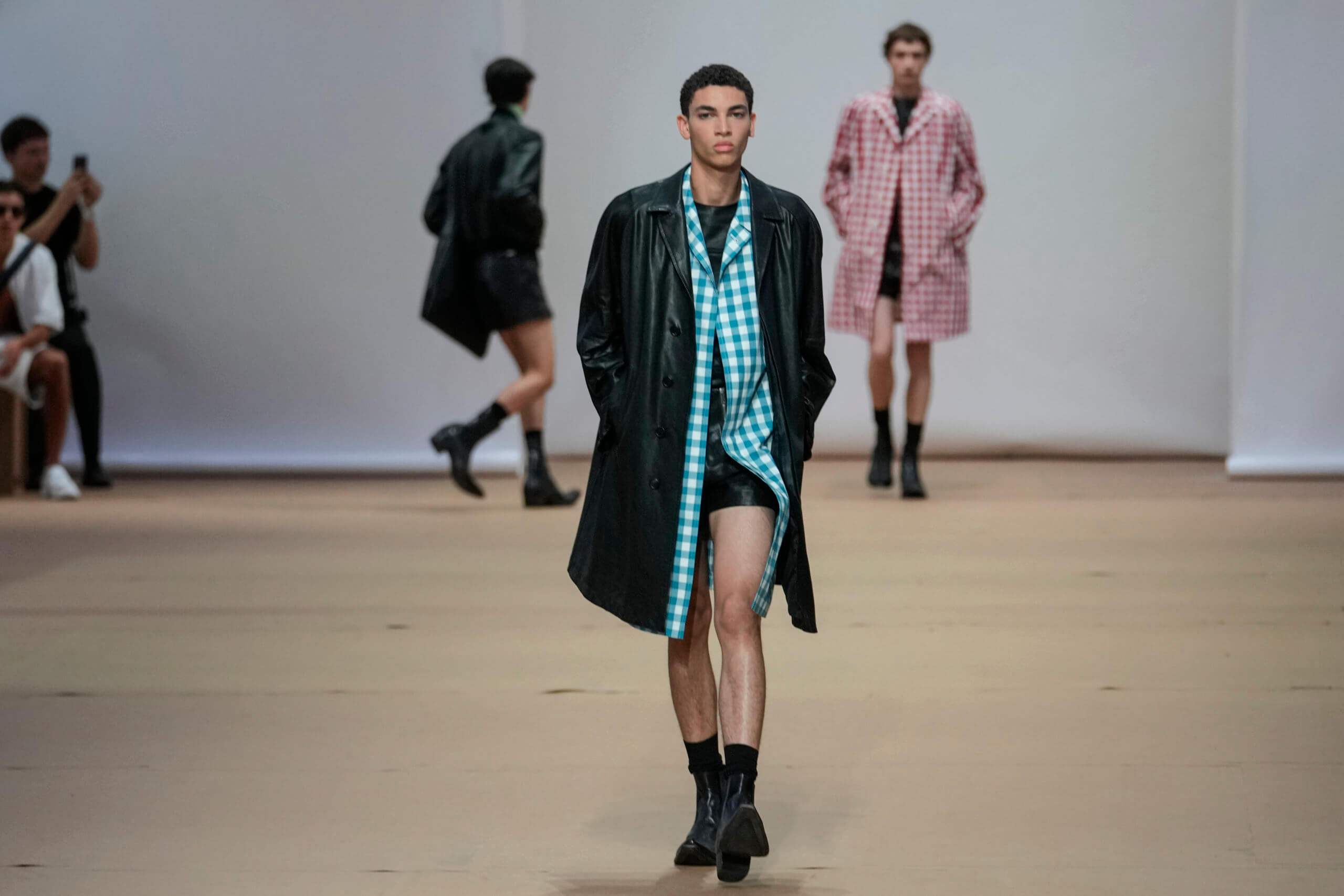 Prada mixes nostalgia and grunge for summer 2023 menswear