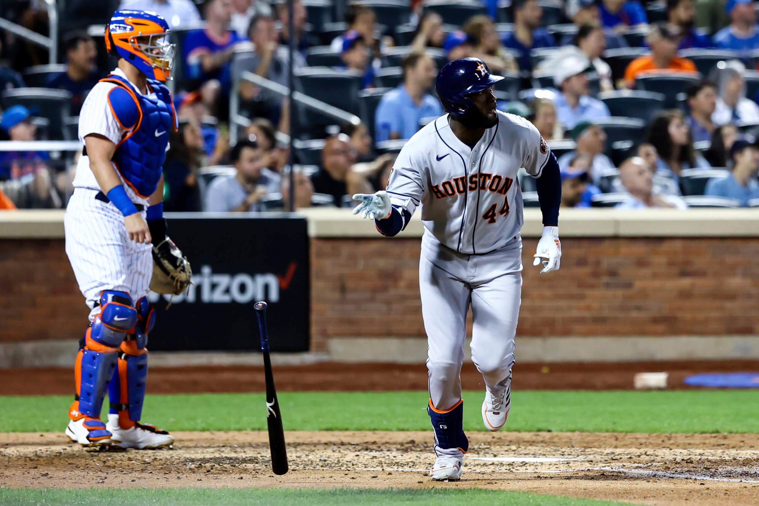 Starling Marte, James McCann exit Mets game early