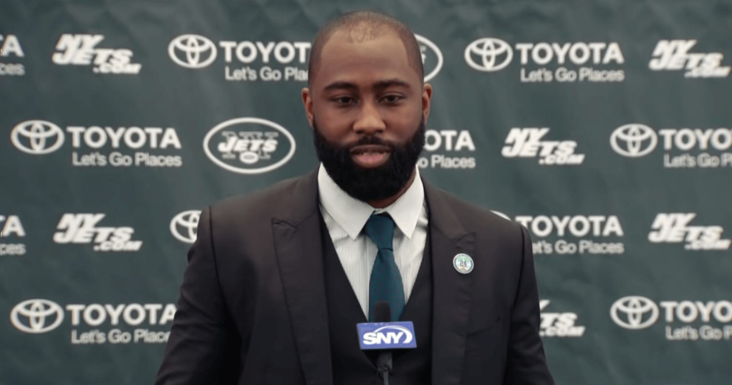 Darrelle Revis Ring of Honor Ceremony, New York Jets, 2022