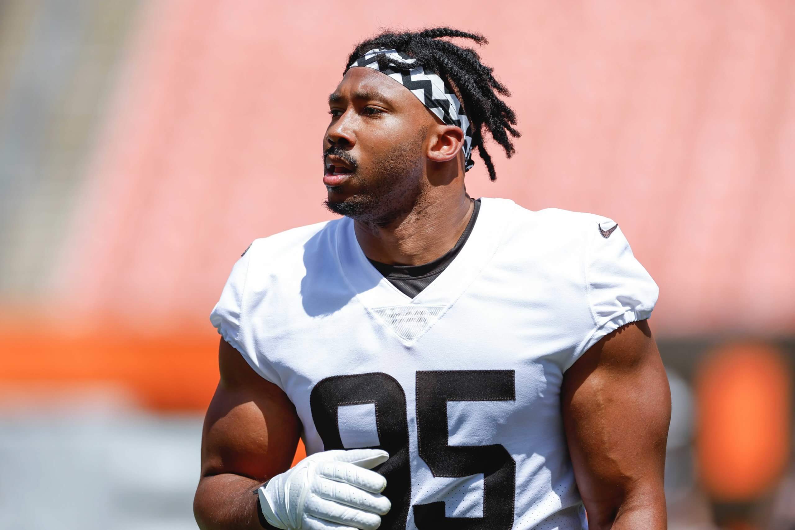 What are Myles Garrett's NFL Defensive Player of the Year odds for 2023? 