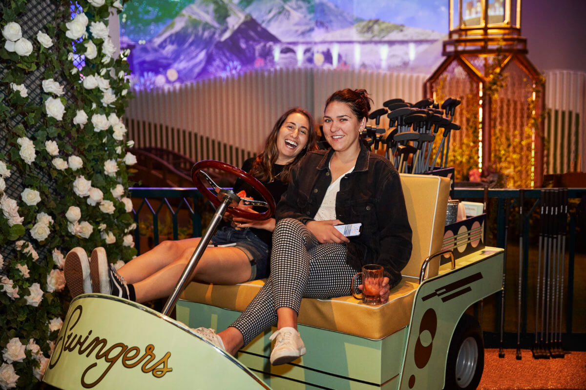 Swingers brings immersive mini golf experience to New York City with local fare and drinks amNewYork image picture