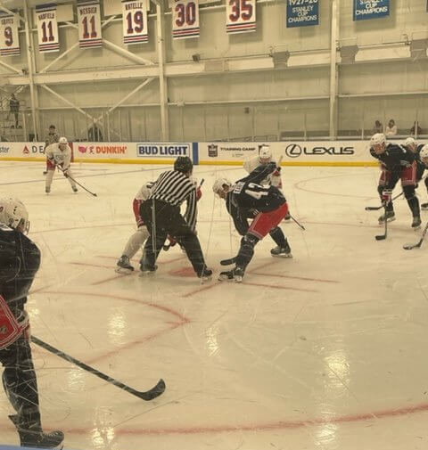 Photos: Junior Rangers Hockey Practice at Prospect Park