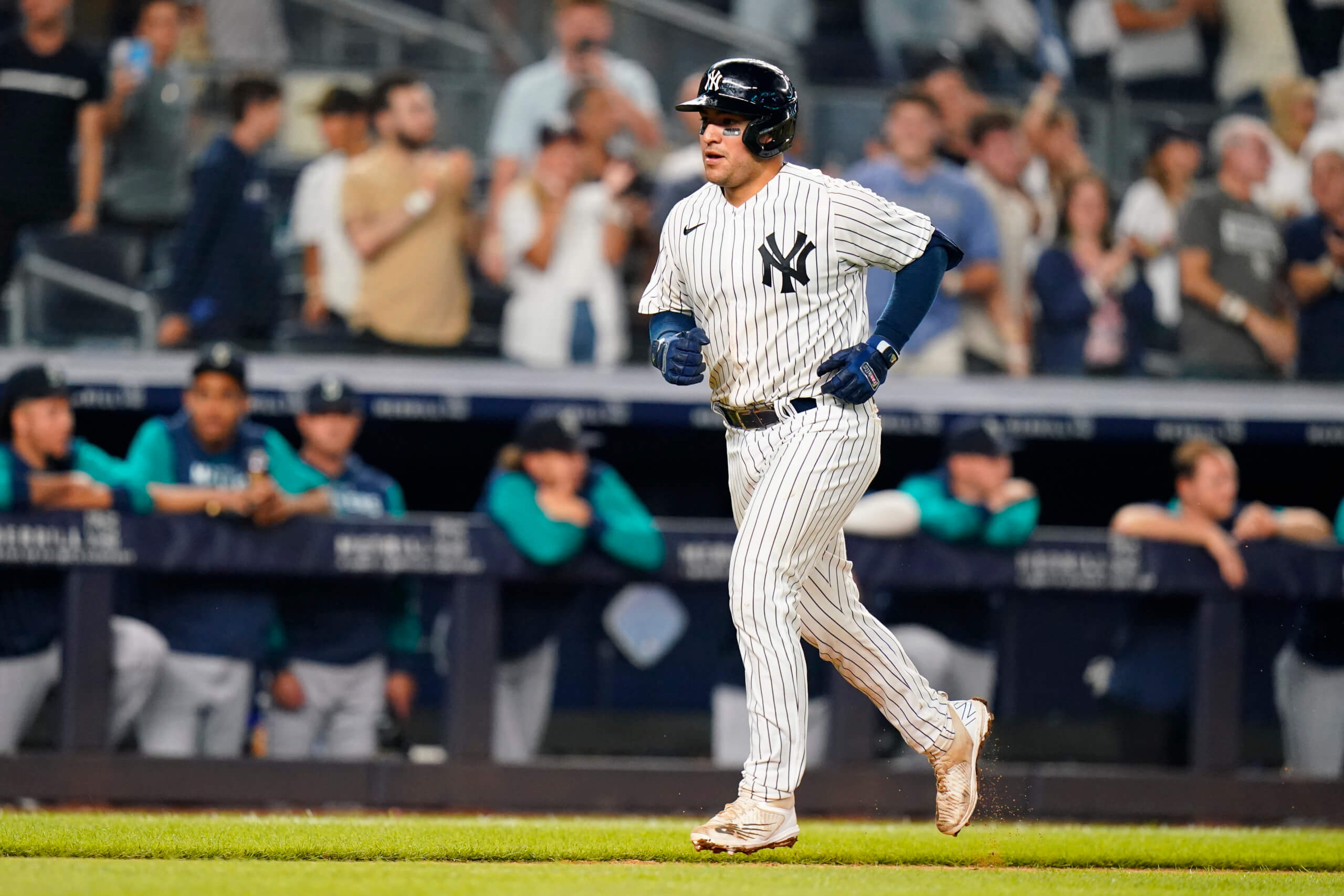 Yankees' Jose Trevino embracing excitement in MLB playoff debut in
