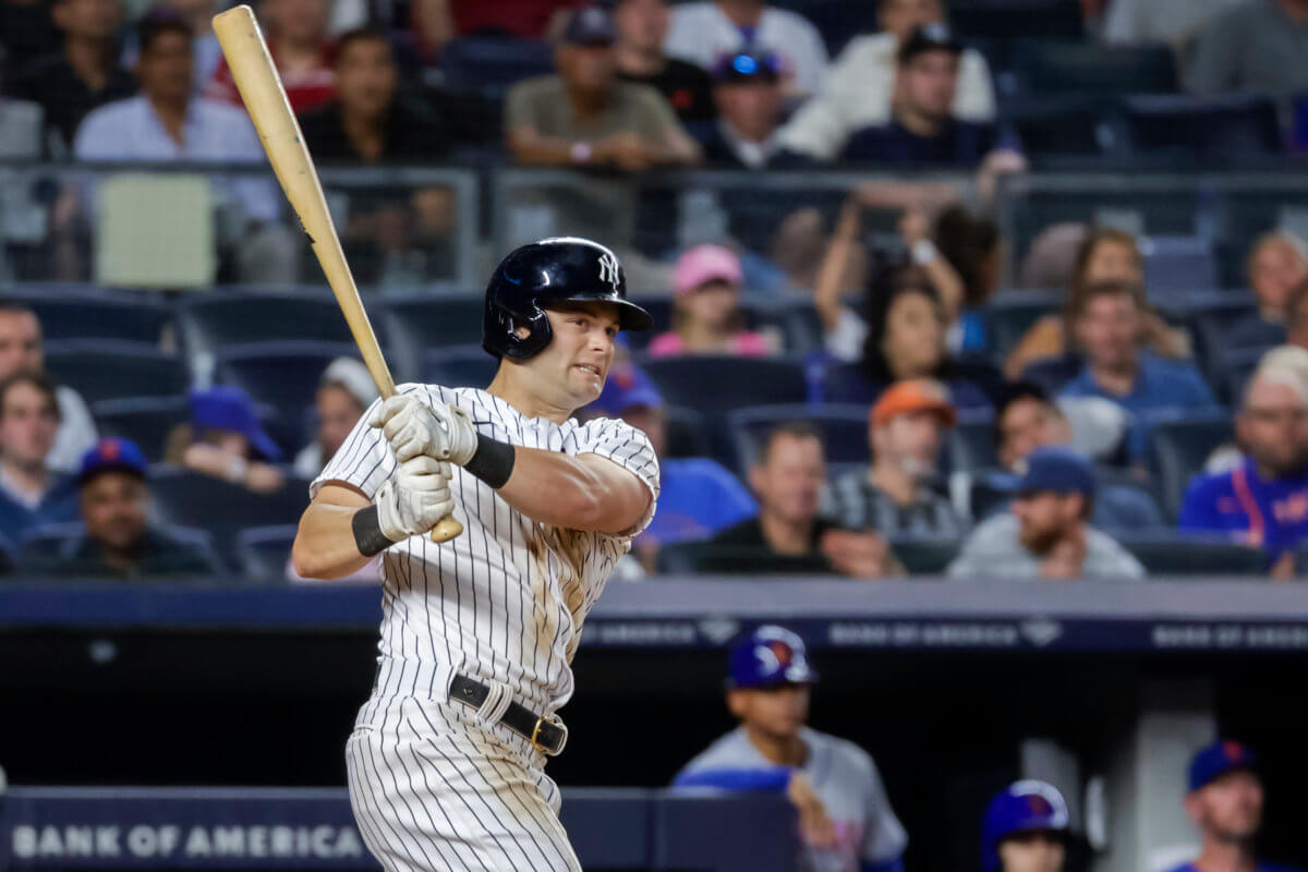 Yankees' Andrew Benintendi rules out regular season return from