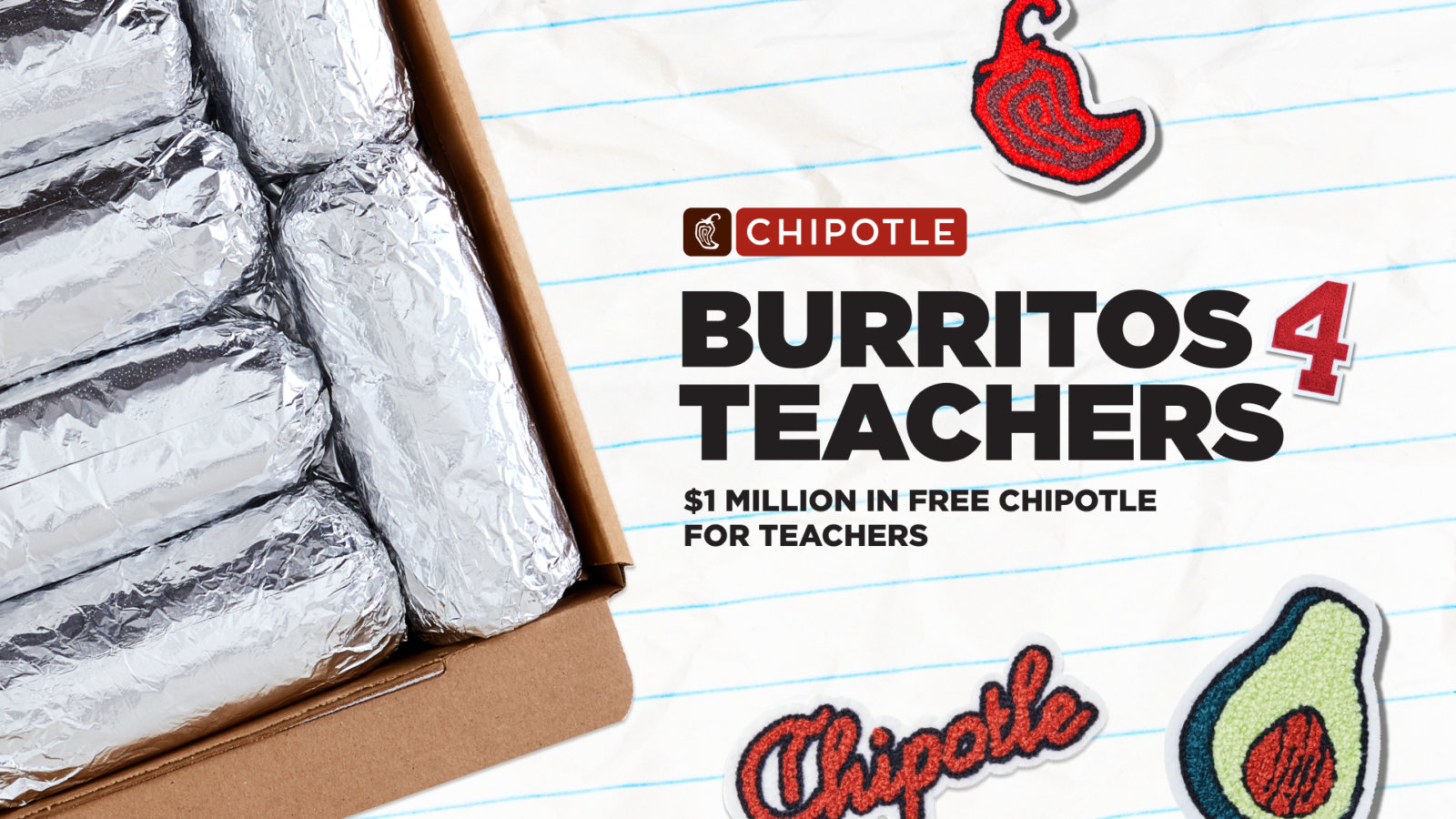 New York teachers can win free Chipotle for their school amNewYork