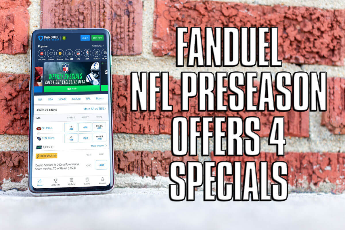 FanDuel NFL Promo Code: $1,000 Bonus for the NFL Preseason