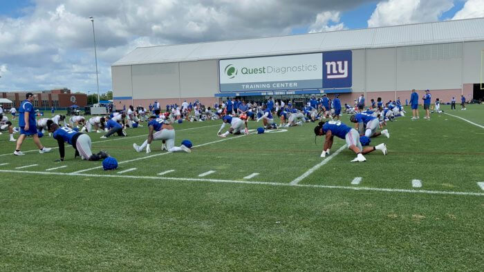 Giants-Jets practice 2005: An 'insane' day of brawls, blood and dirty