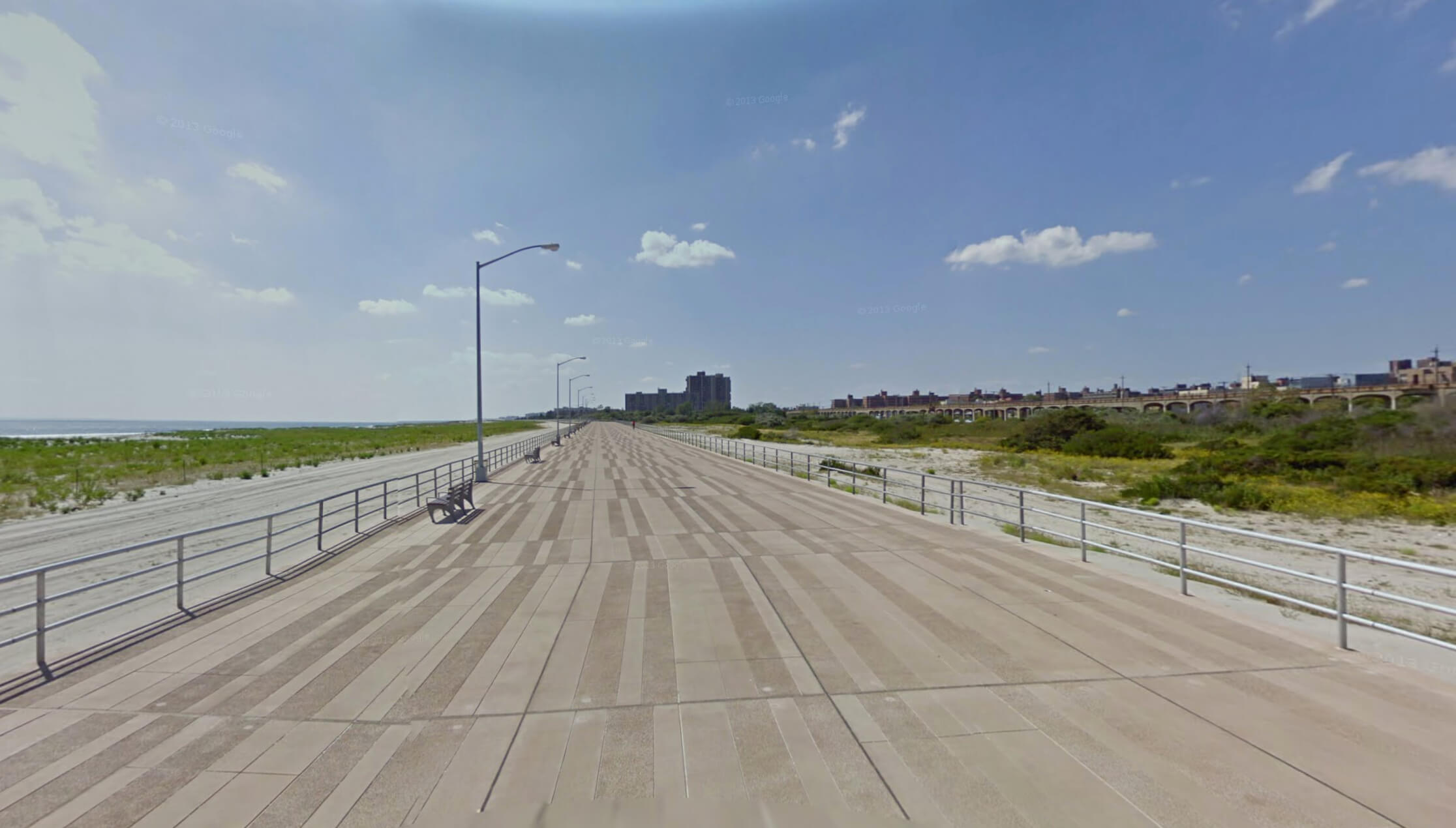 are dogs allowed in rockaway beach boardwalk